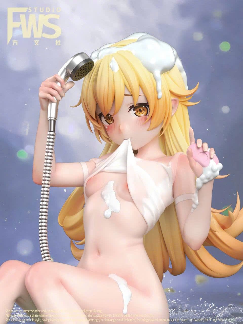  Shinobu Oshino - Bakemonogatari R18 - FWS Studio 