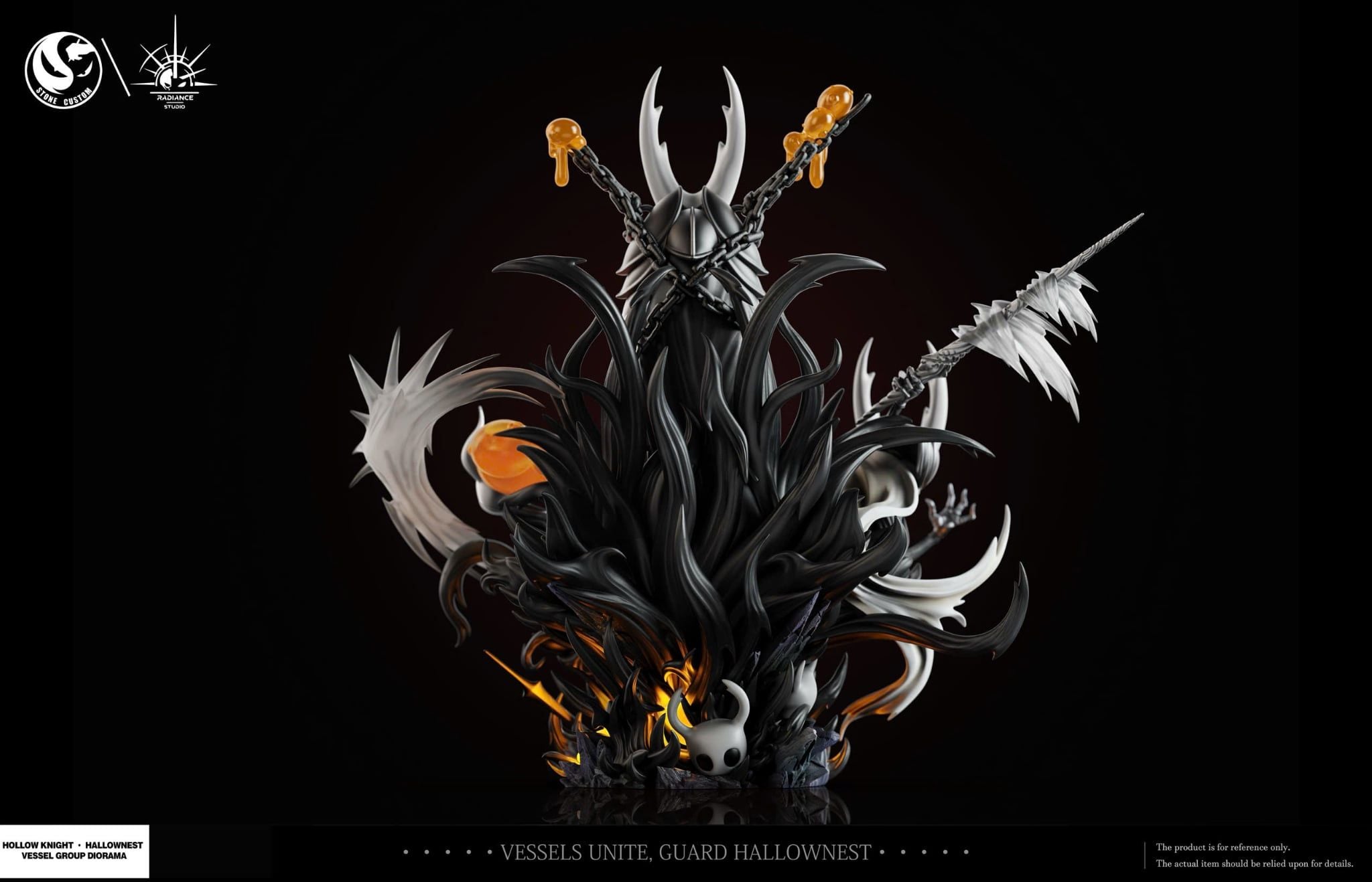  Void Vessel Family - Hollow Knight - Stone Custom Studio x Radiance Studio 