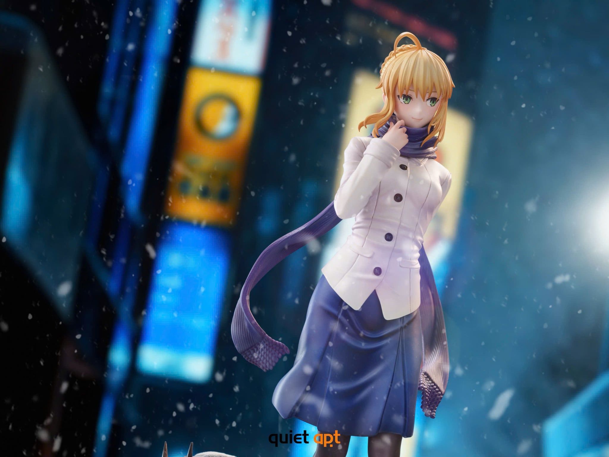  Artoria Pendragon Winter Night - Fate/Grand Order - QuietArt Studio 