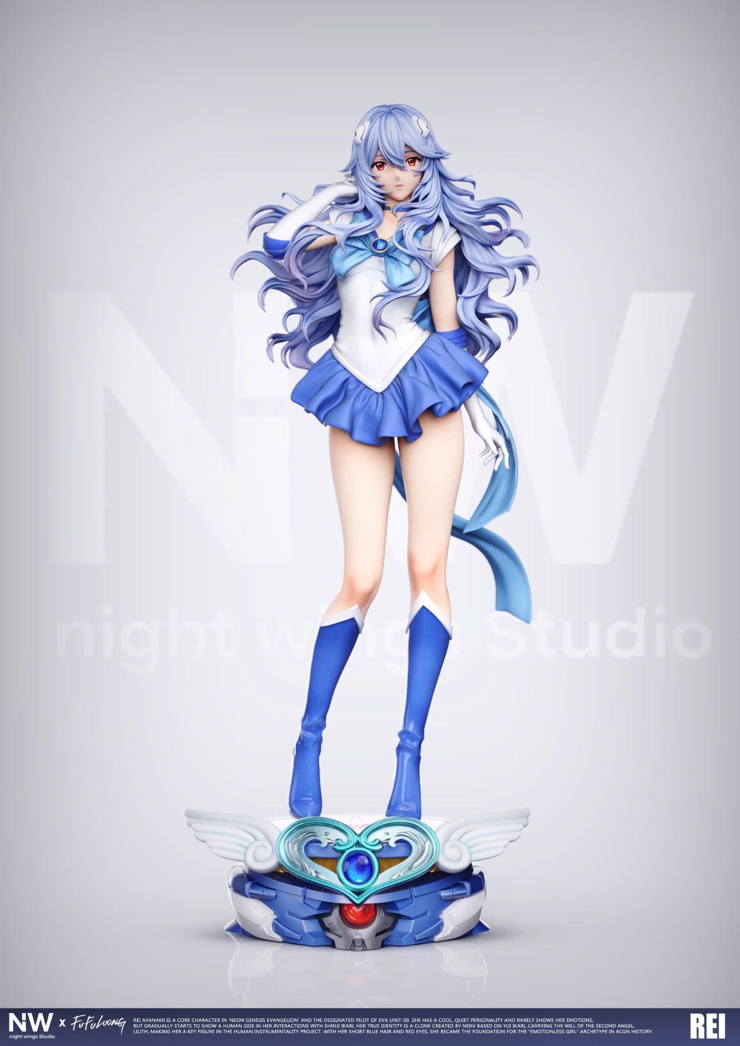  Rei Ayanami - Evangelion - Night Wing Studio 