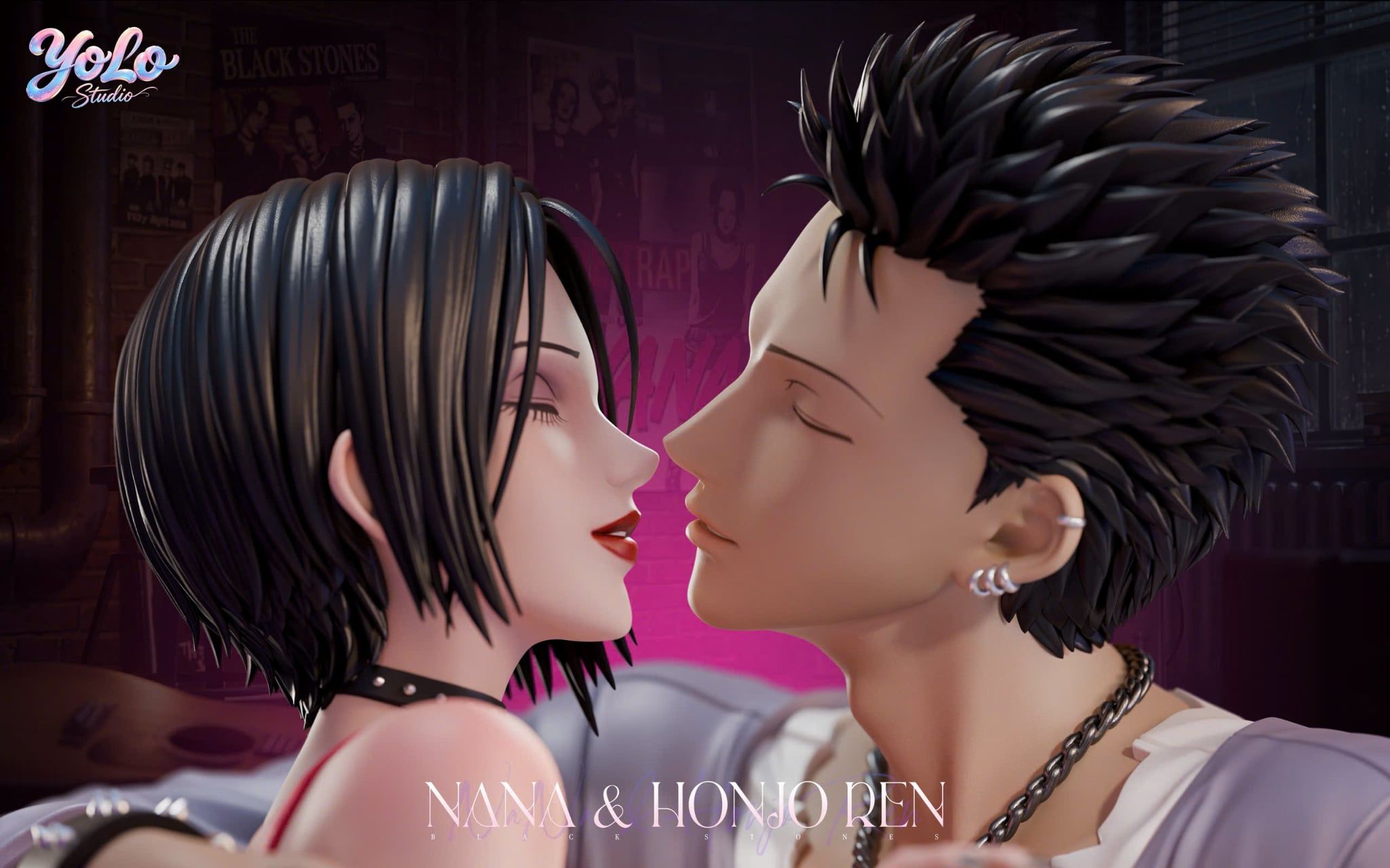  Nana Osaki & Ren Honjo - Nana - YoLo Studio 