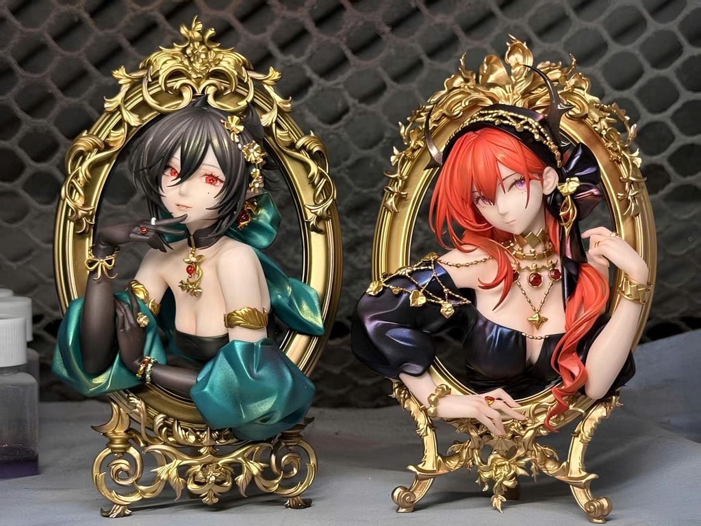  Surtr & Entelechia Bust - Arknights - Miao Wu Studio 