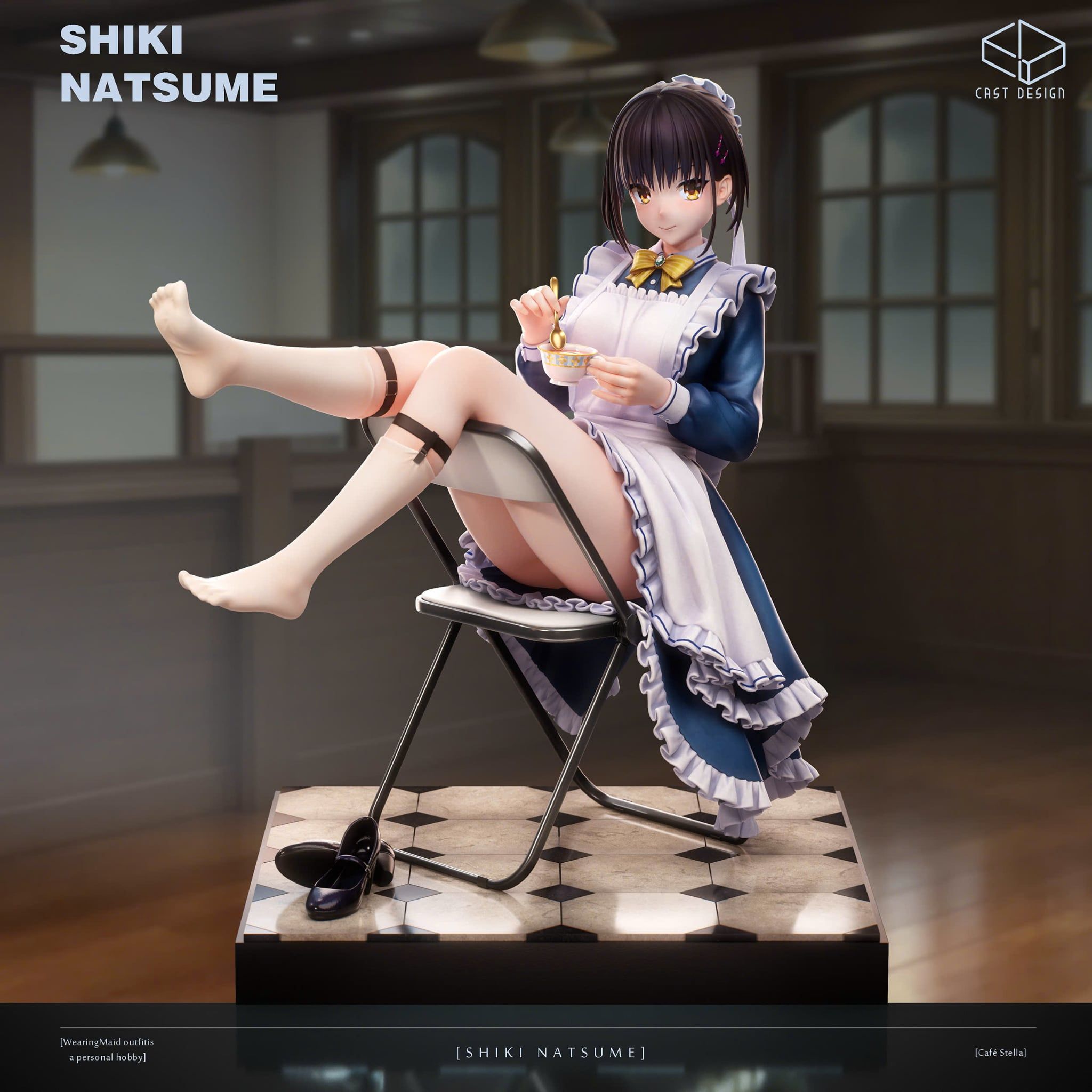  Shiki Natsume - Cafe Stella and the Reaper's Butterflies - Cast Design Studio 