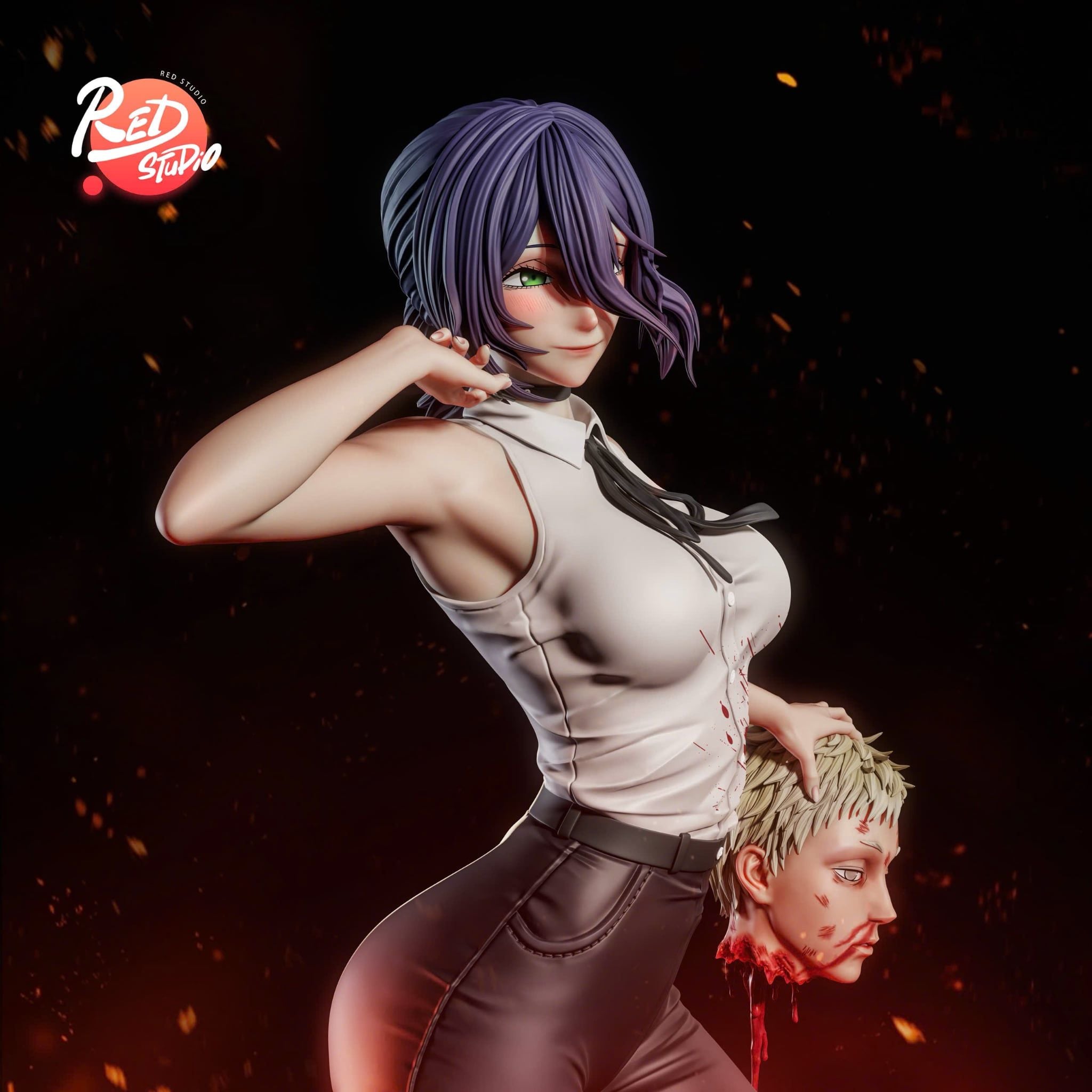  Reze - Chainsaw Man - Red Studio 