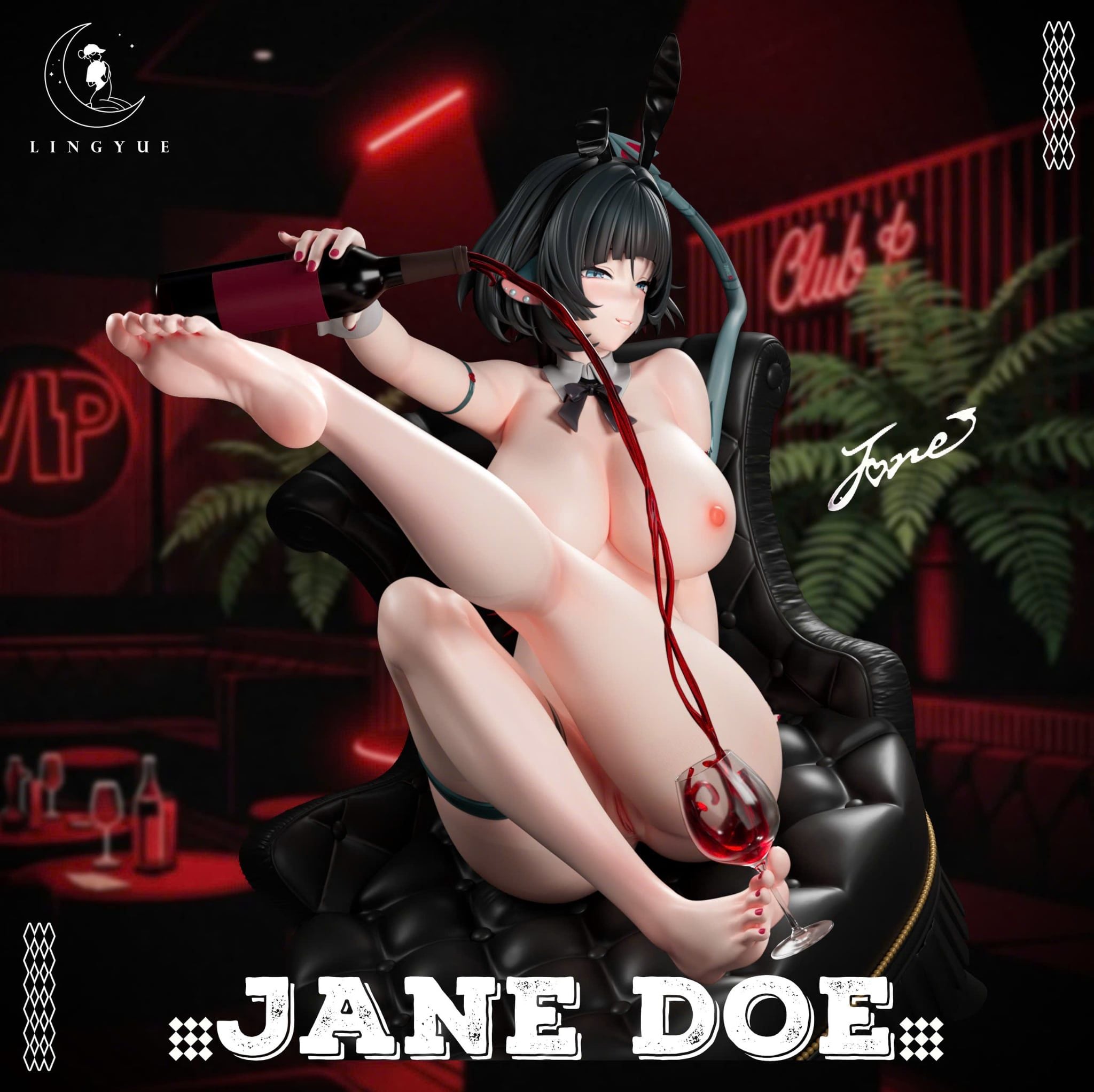 Jane Doe - Zenless Zone Zero R18 - Ling Yue Studio 