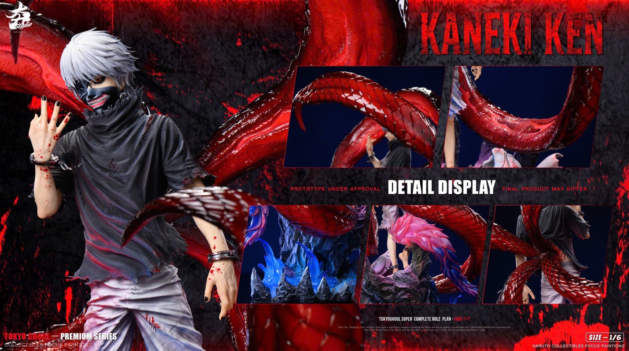  Kaneki Ken- Tokyo Ghoul - Hang Studio 