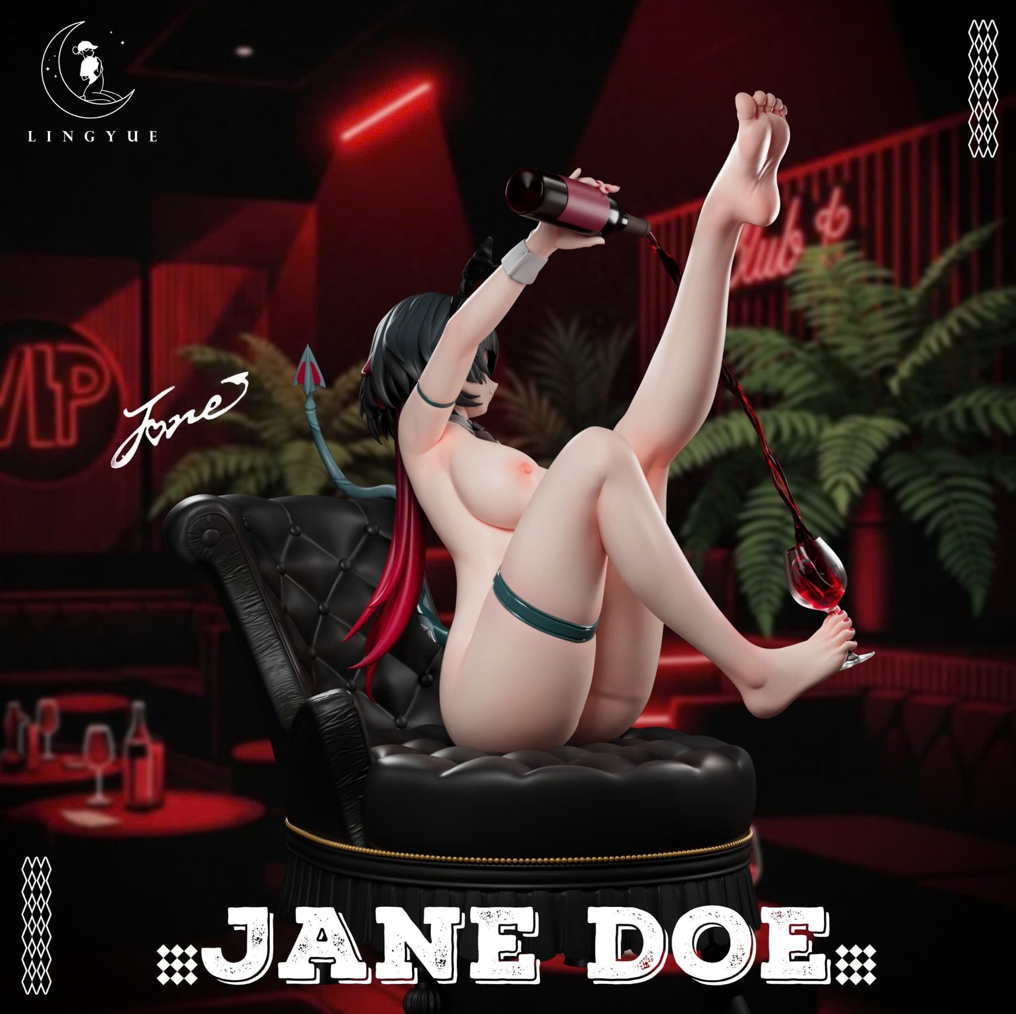  Jane Doe - Zenless Zone Zero R18 - Ling Yue Studio 