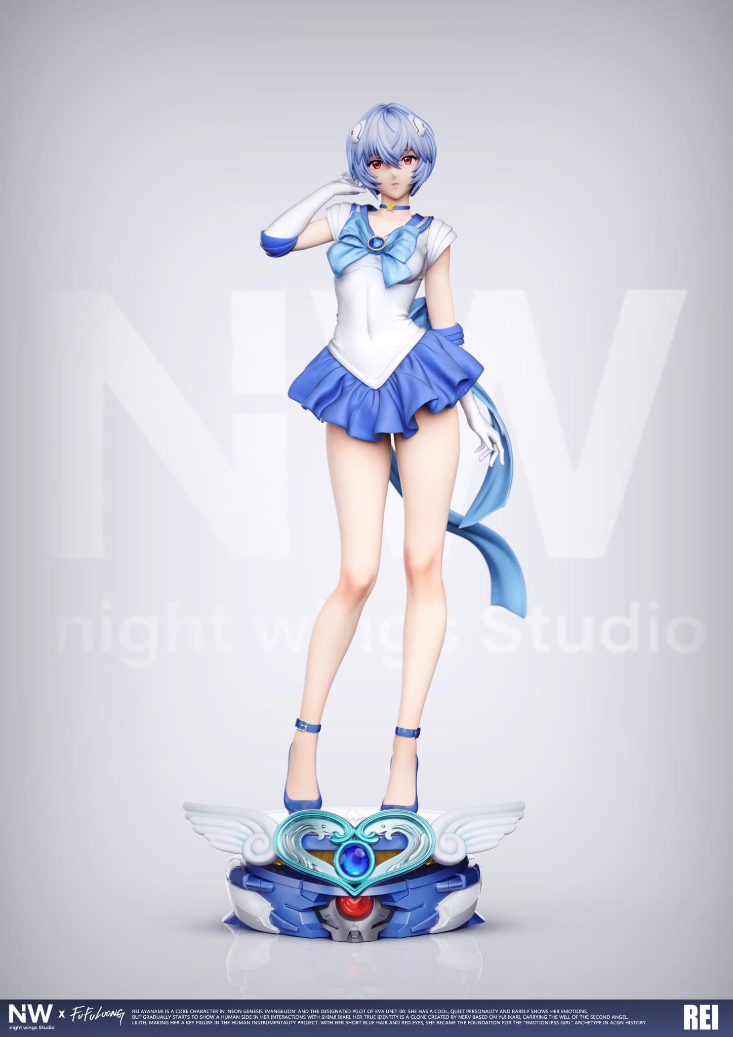  Rei Ayanami - Evangelion - Night Wing Studio 