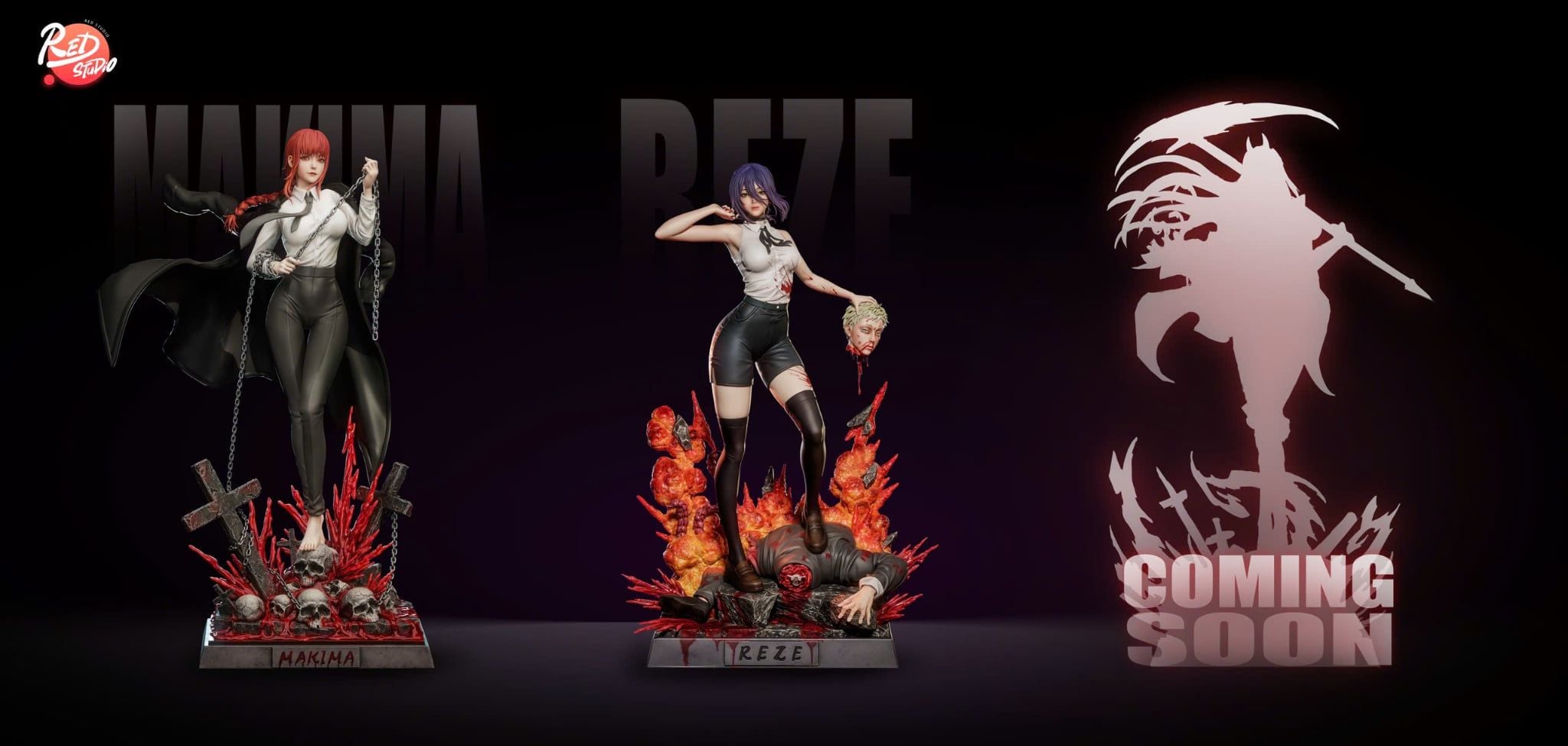  Reze - Chainsaw Man - Red Studio 