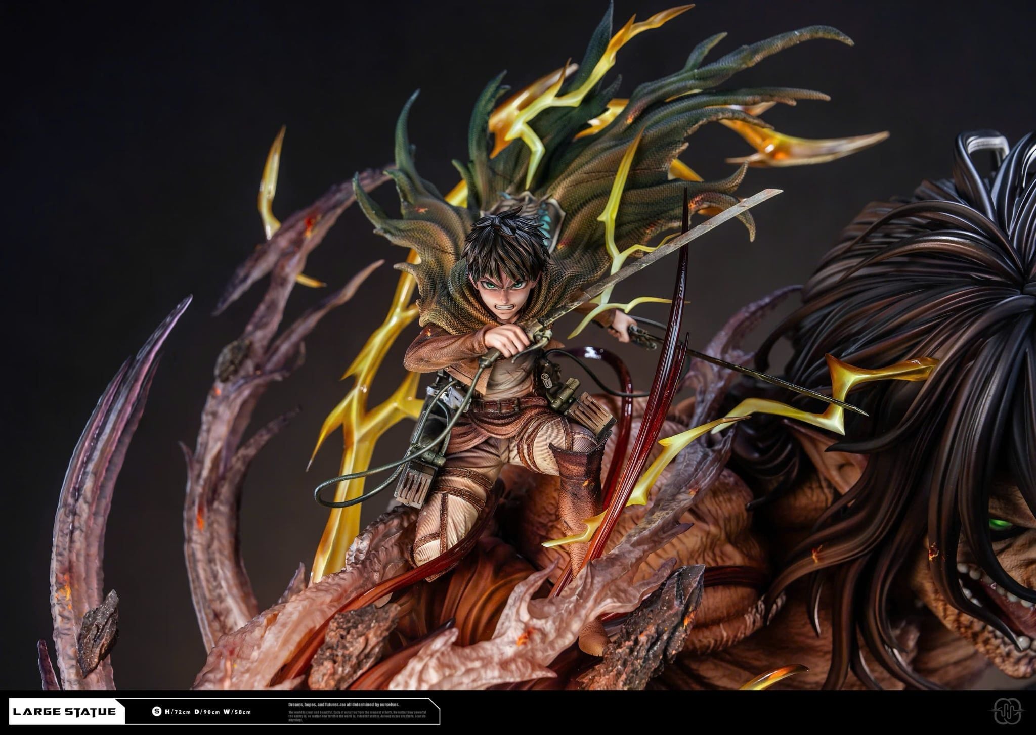 Eren & Annie & Female Titan - Attack on Titan - Hertz Studio 