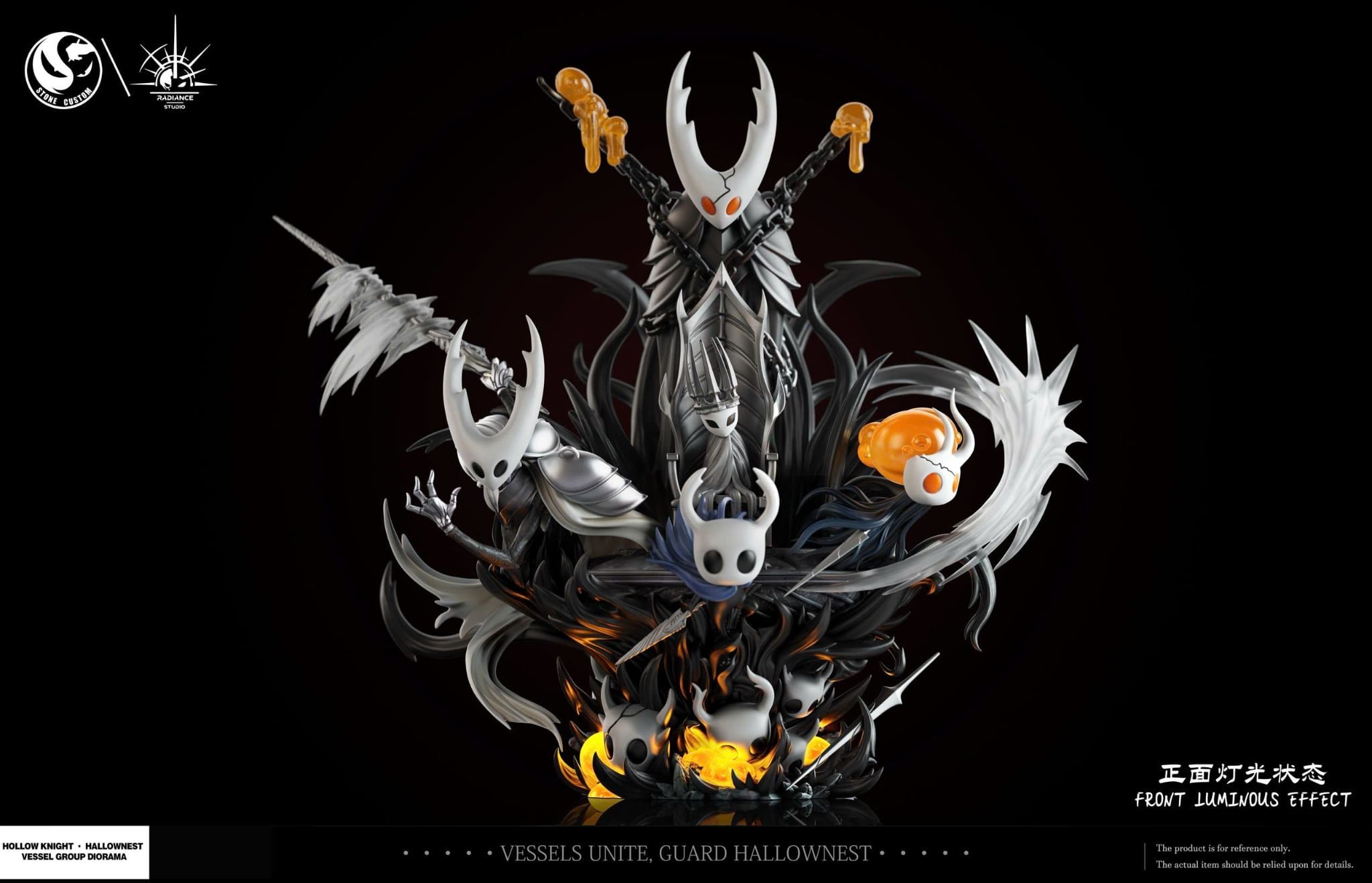  Void Vessel Family - Hollow Knight - Stone Custom Studio x Radiance Studio 