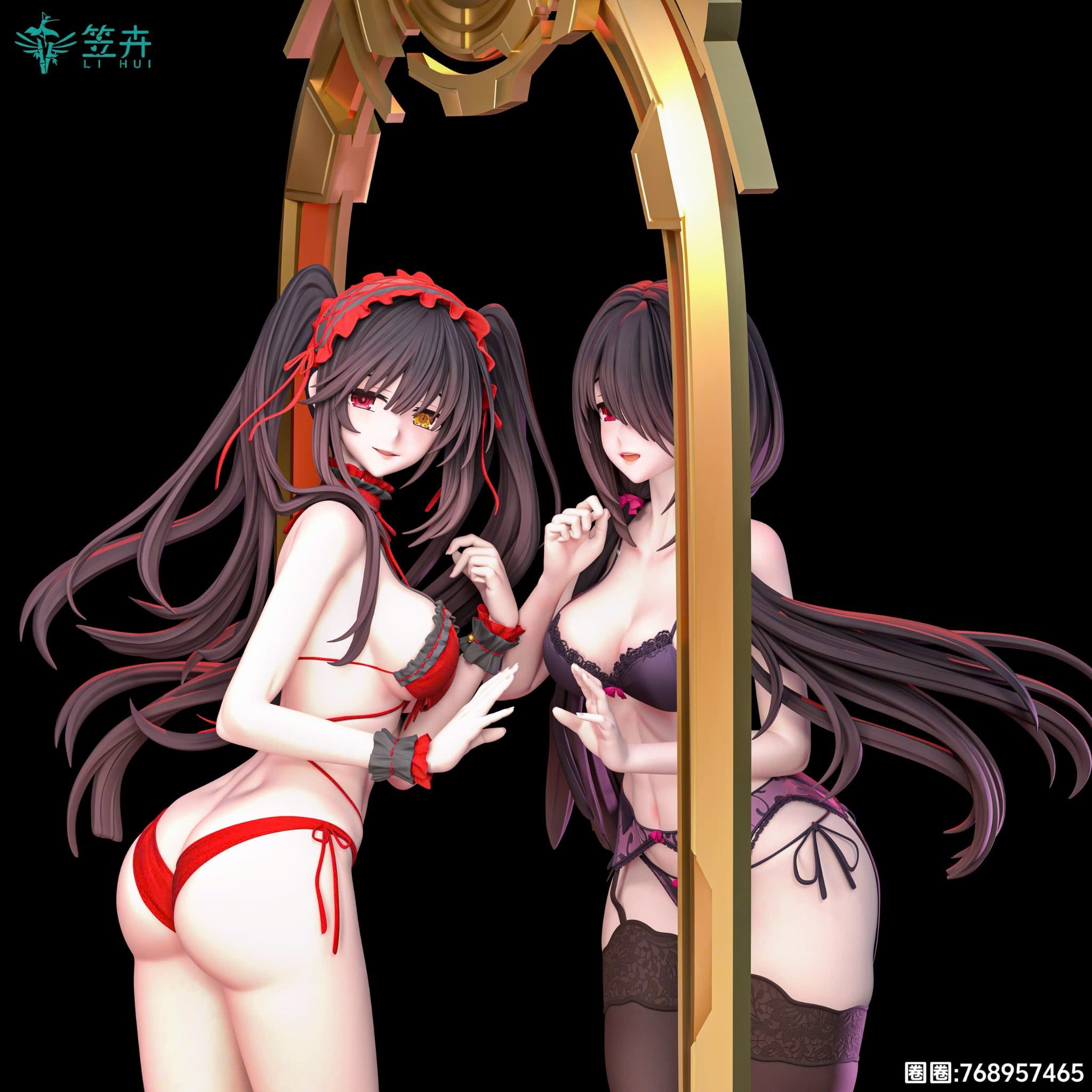  Kurumi Tokisaki - Date A Live - Li Hui Studio 