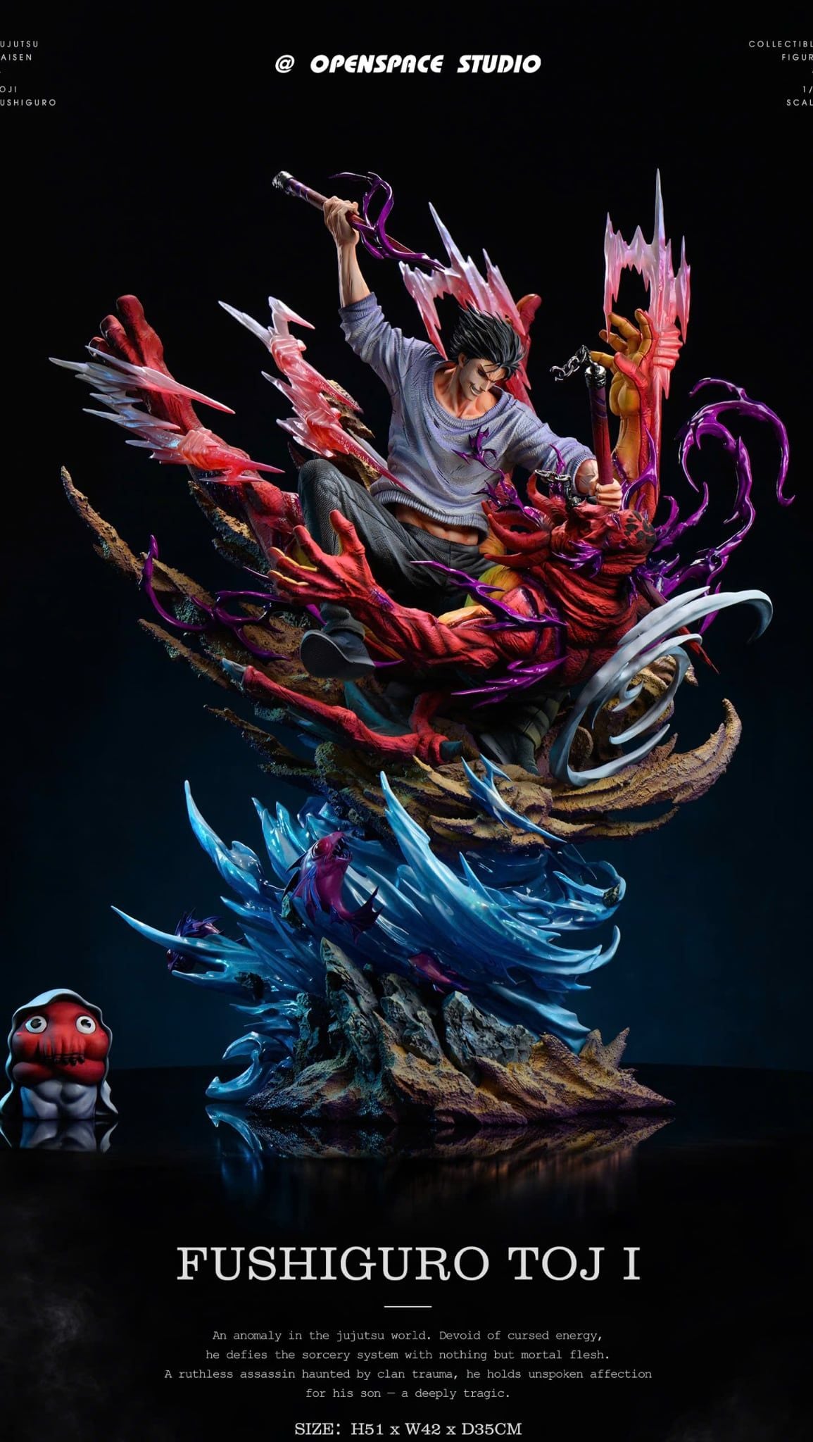  Toji Fushiguro vs Dagon - Jujutsu Kaisen - Openspace Studio 