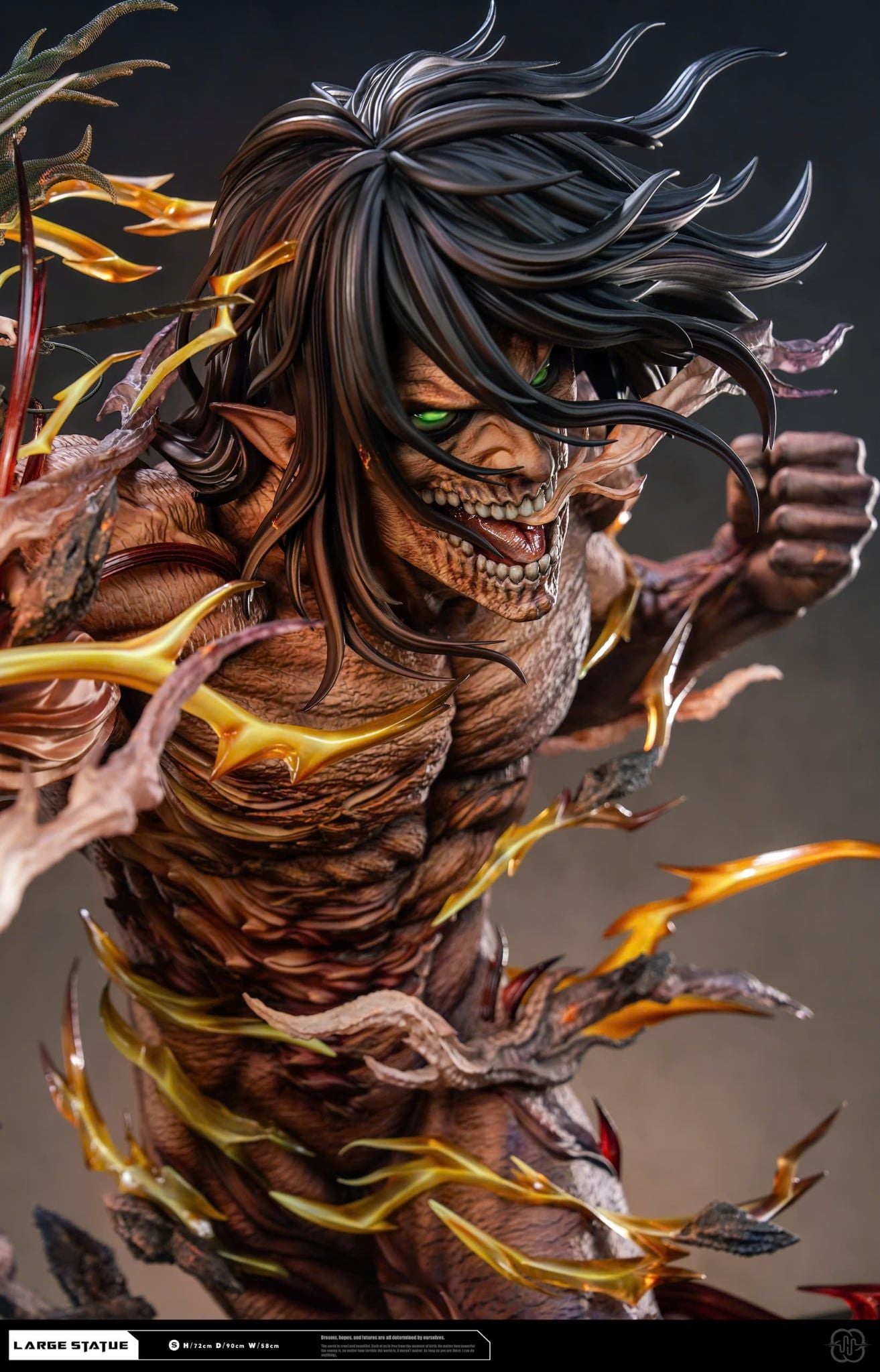  Eren & Annie & Female Titan - Attack on Titan - Hertz Studio 