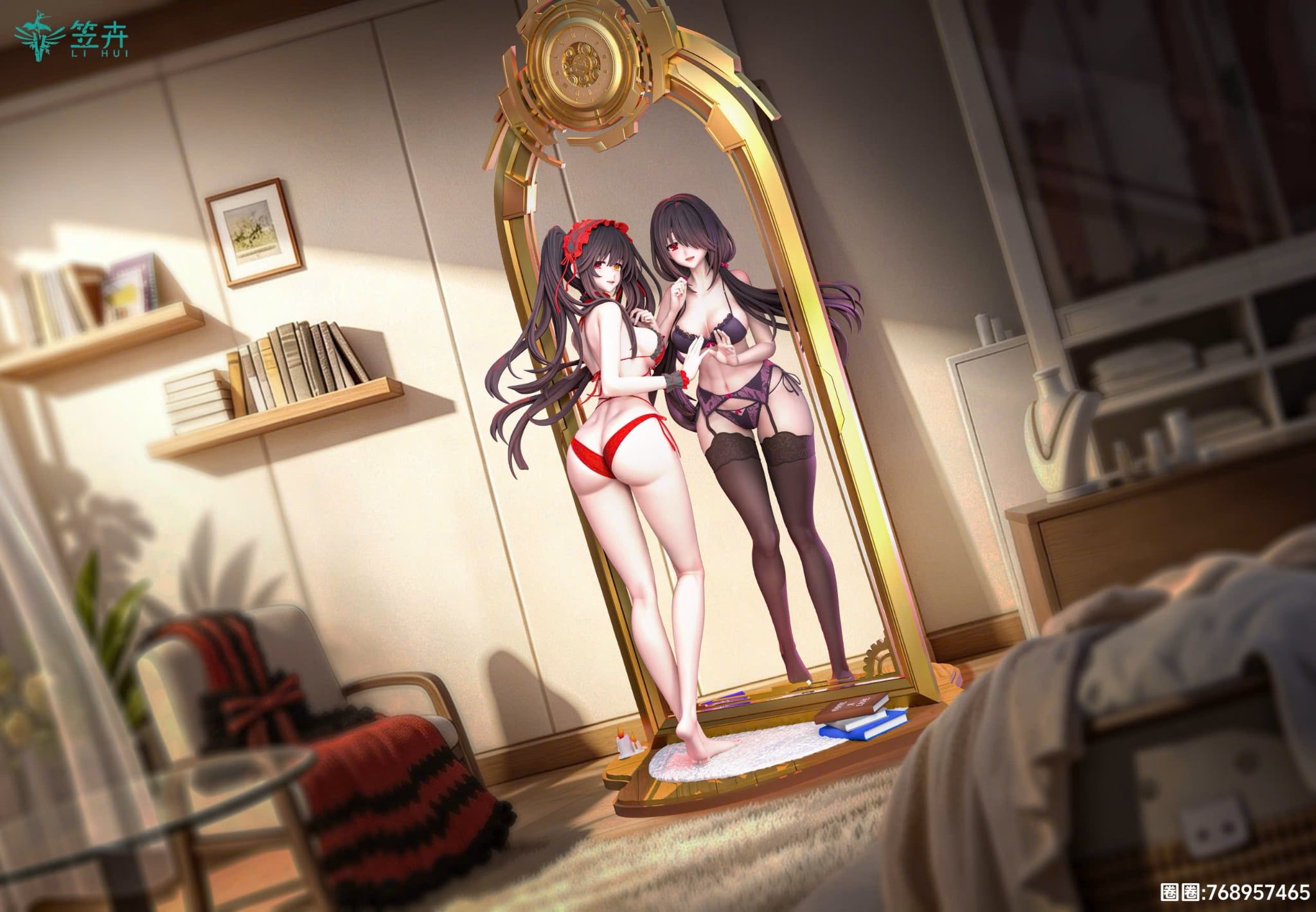  Kurumi Tokisaki - Date A Live - Li Hui Studio 