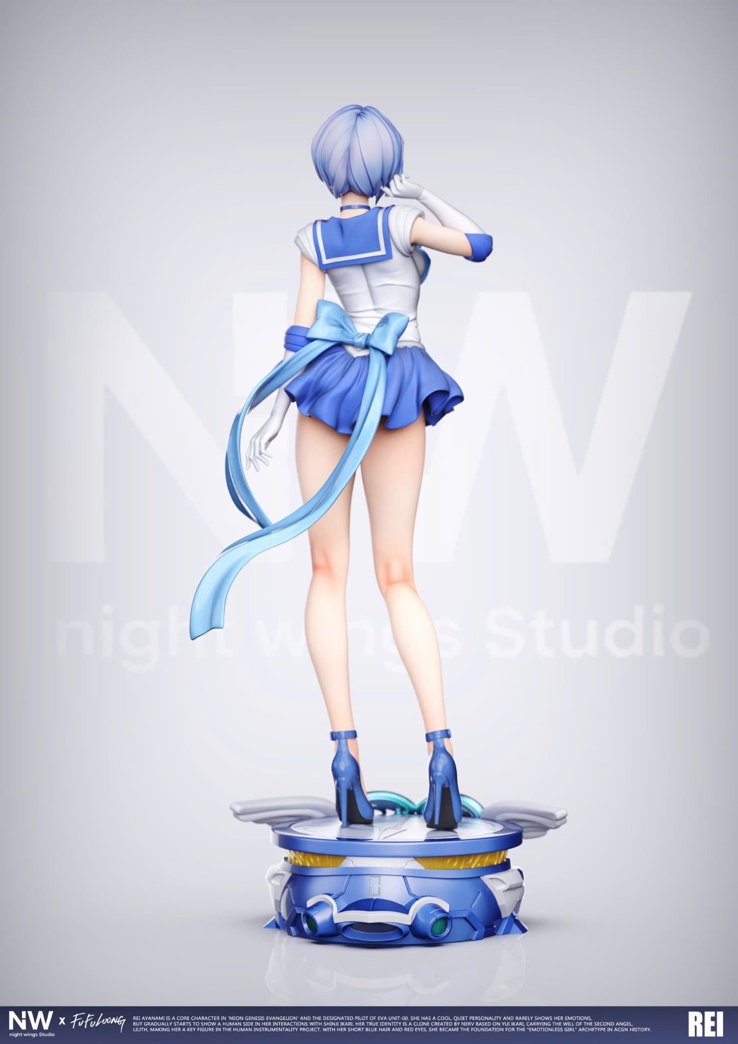  Rei Ayanami - Evangelion - Night Wing Studio 