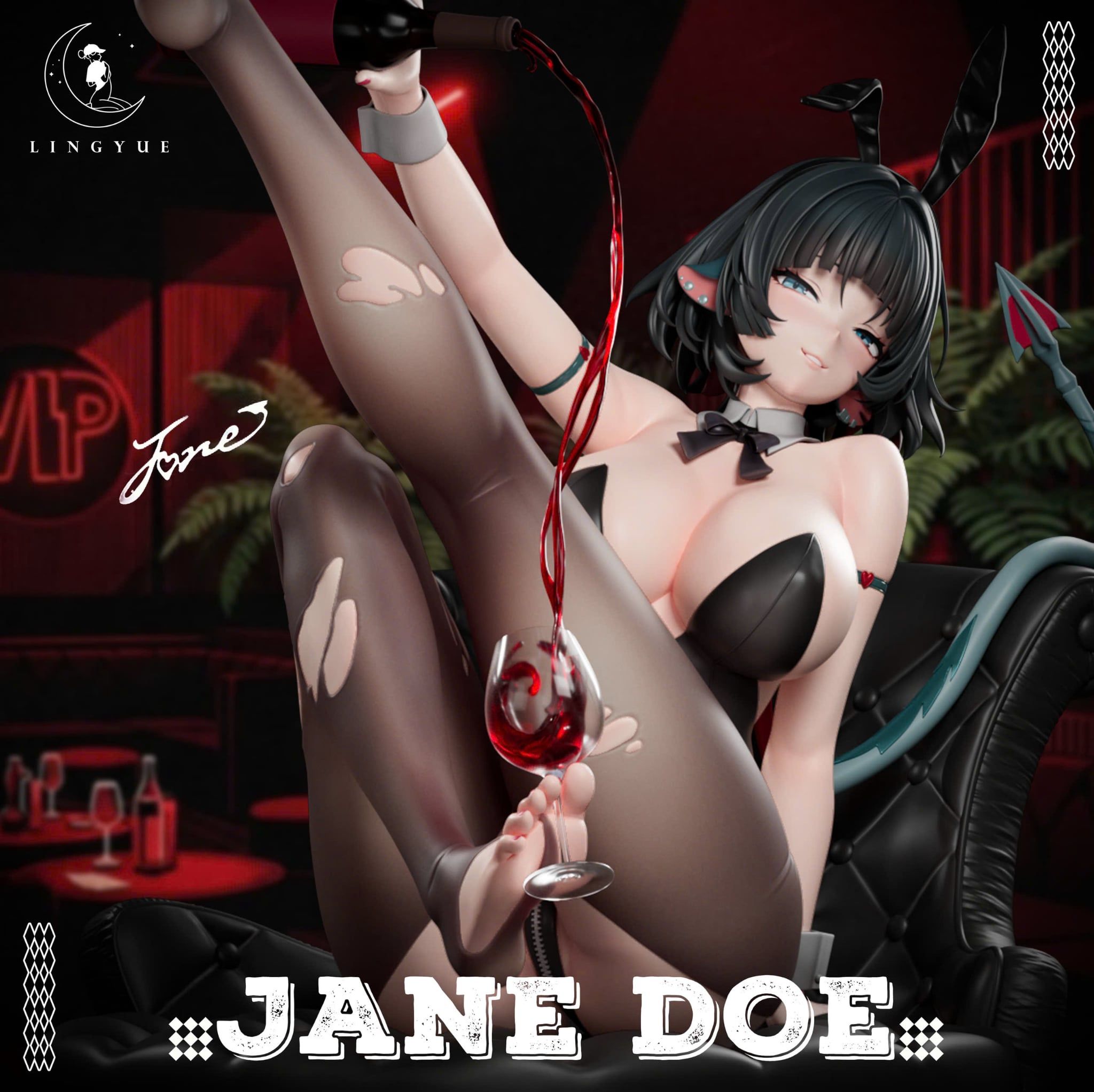  Jane Doe - Zenless Zone Zero R18 - Ling Yue Studio 