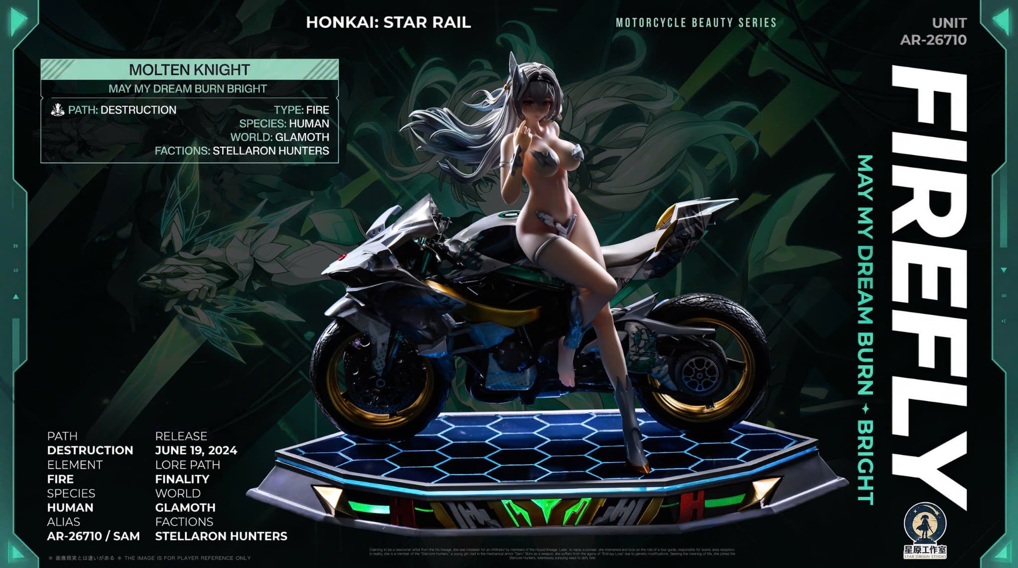  Firefly - Honkai Star Rail - Star Origin Studio 