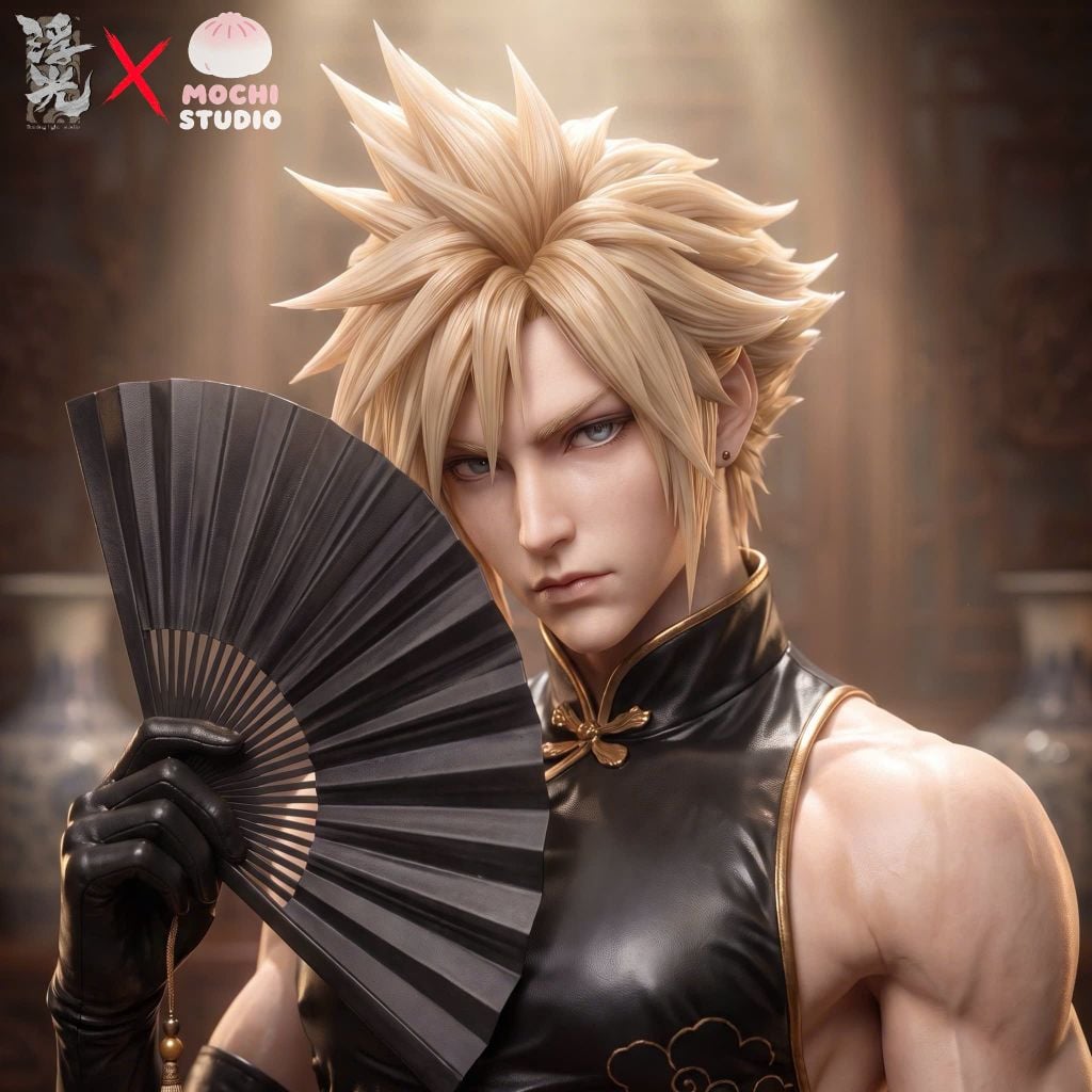  Cloud Strife & Sephiroth Cheongsam - Final Fantasy - Mochi Studio 