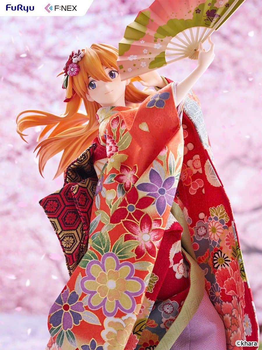  Asuka Langley Sohryu X Rei Ayanami kimino - Evangelion - FuRyu 