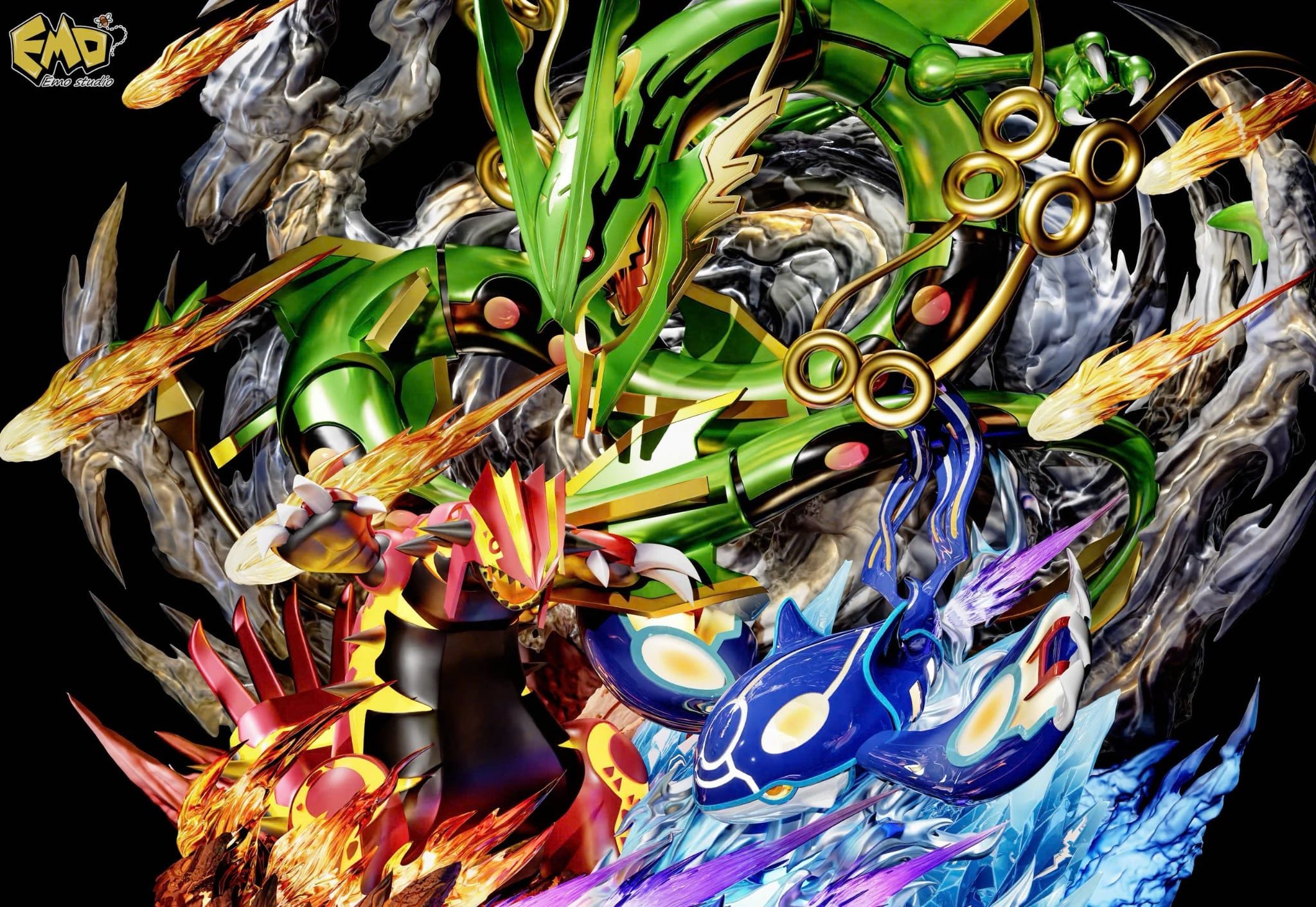  Weather Trio - Pokemon - Emo Studio 