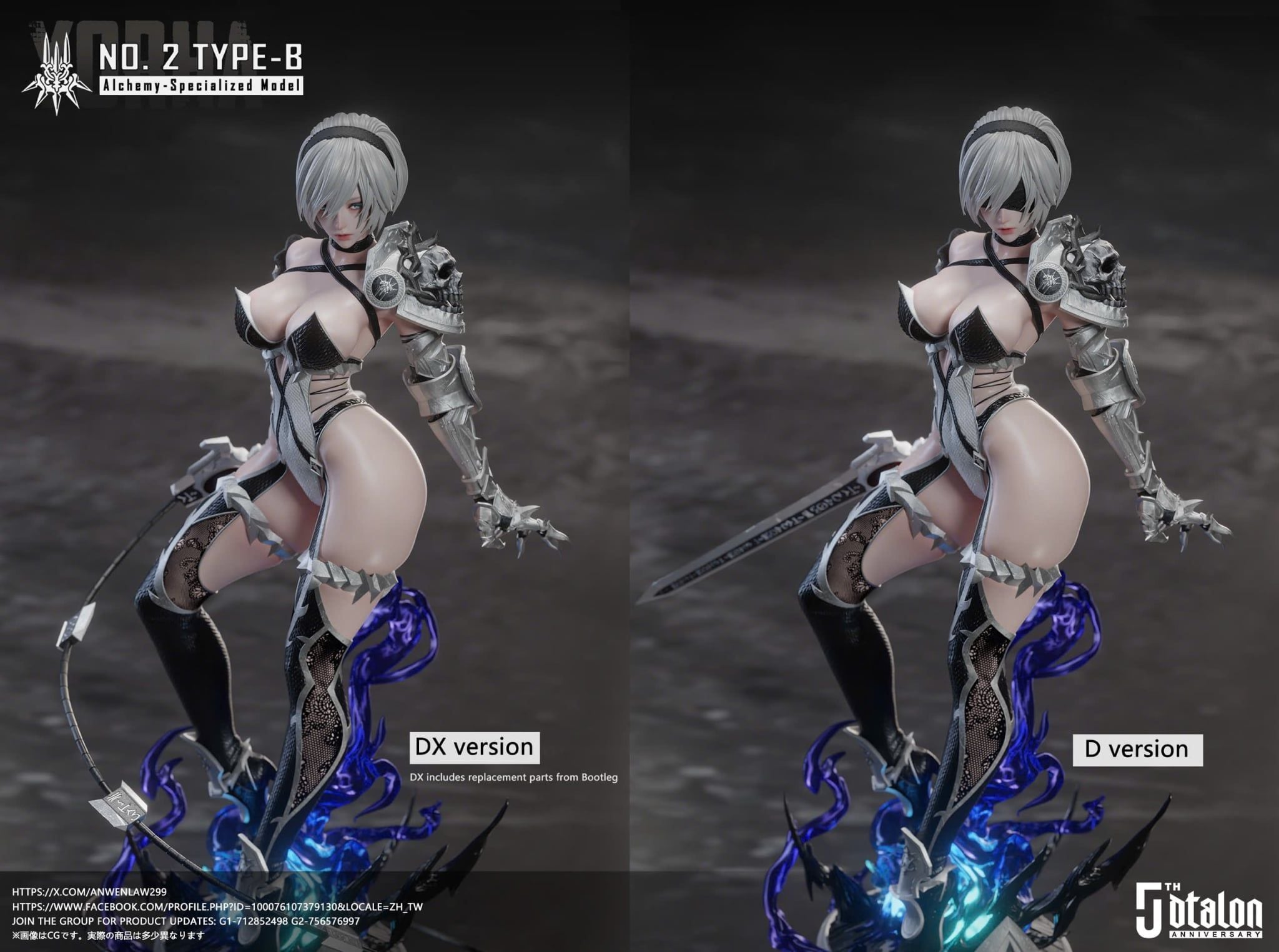  2B - Nier Automata R18 - Dtalon Studio 
