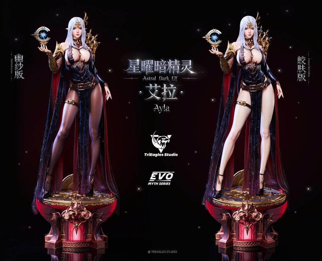  Astral Dark Elf Ayla - TriEagles Studio ( licensed ) 