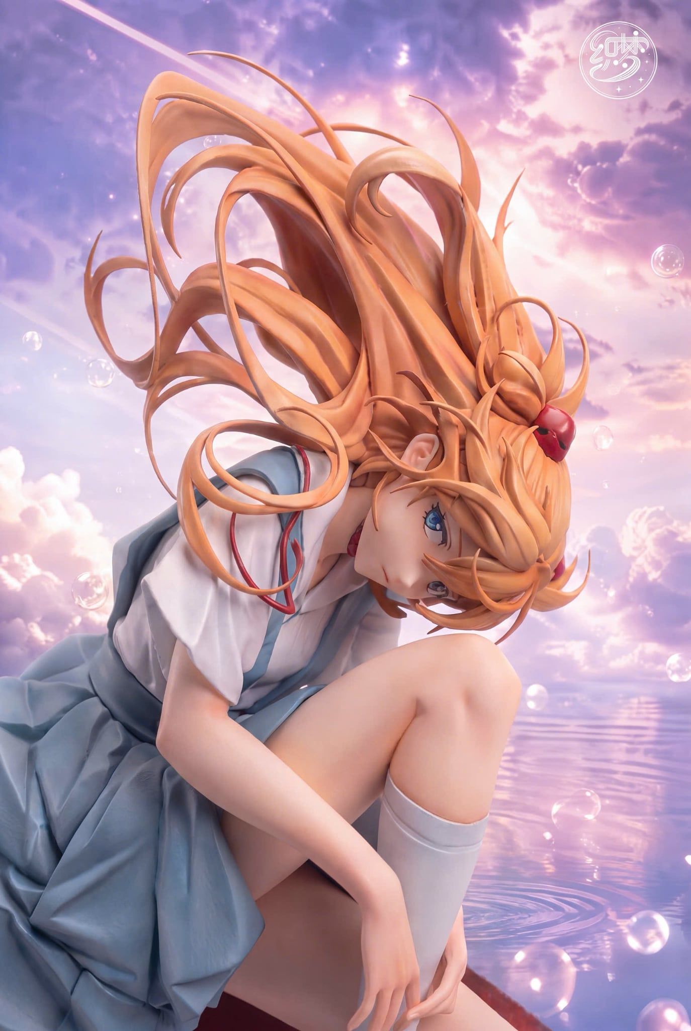  Asuka Langley Sohryu School Uniform - Evangelion - Zhi Meng Studio 