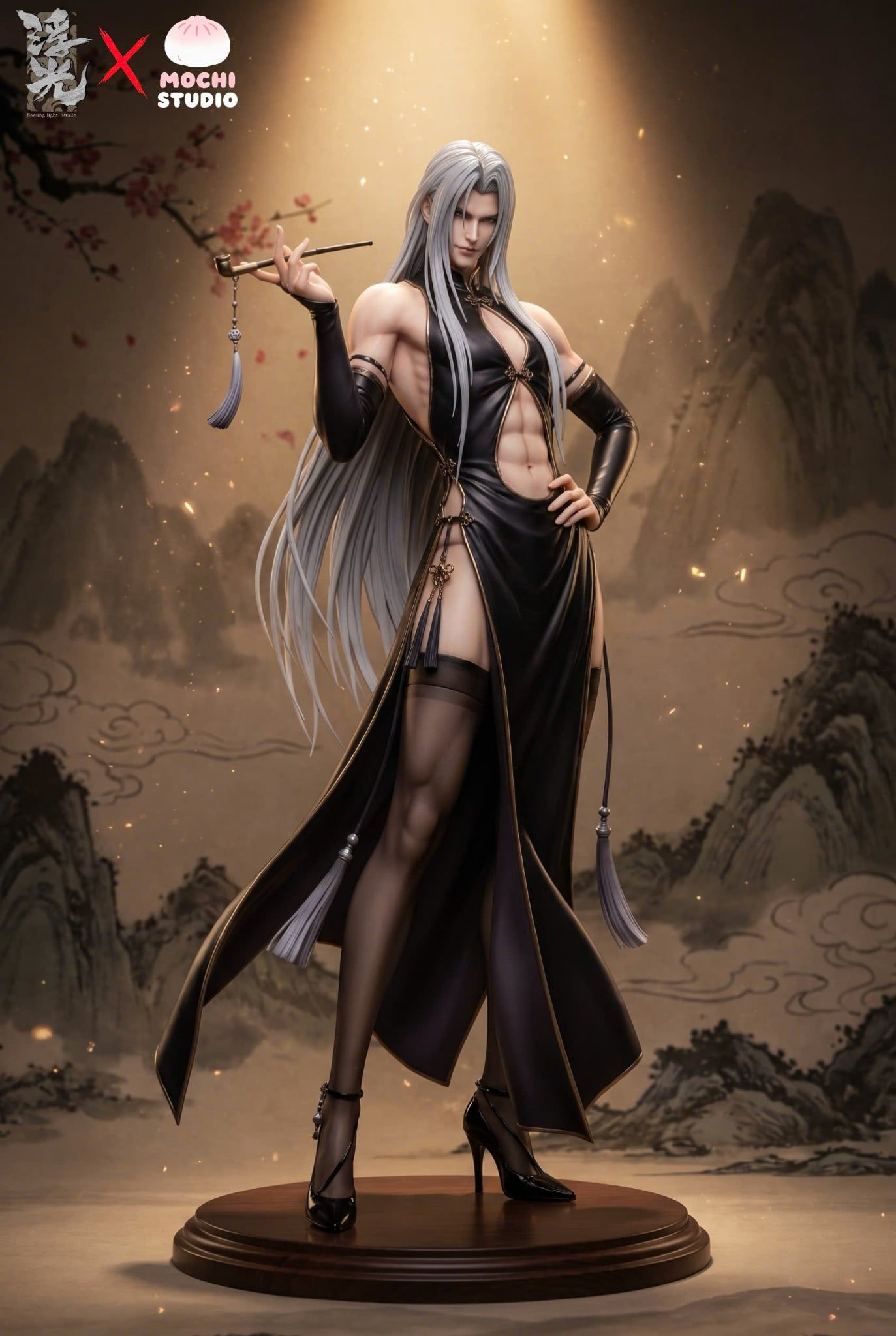  Cloud Strife & Sephiroth Cheongsam - Final Fantasy - Mochi Studio 