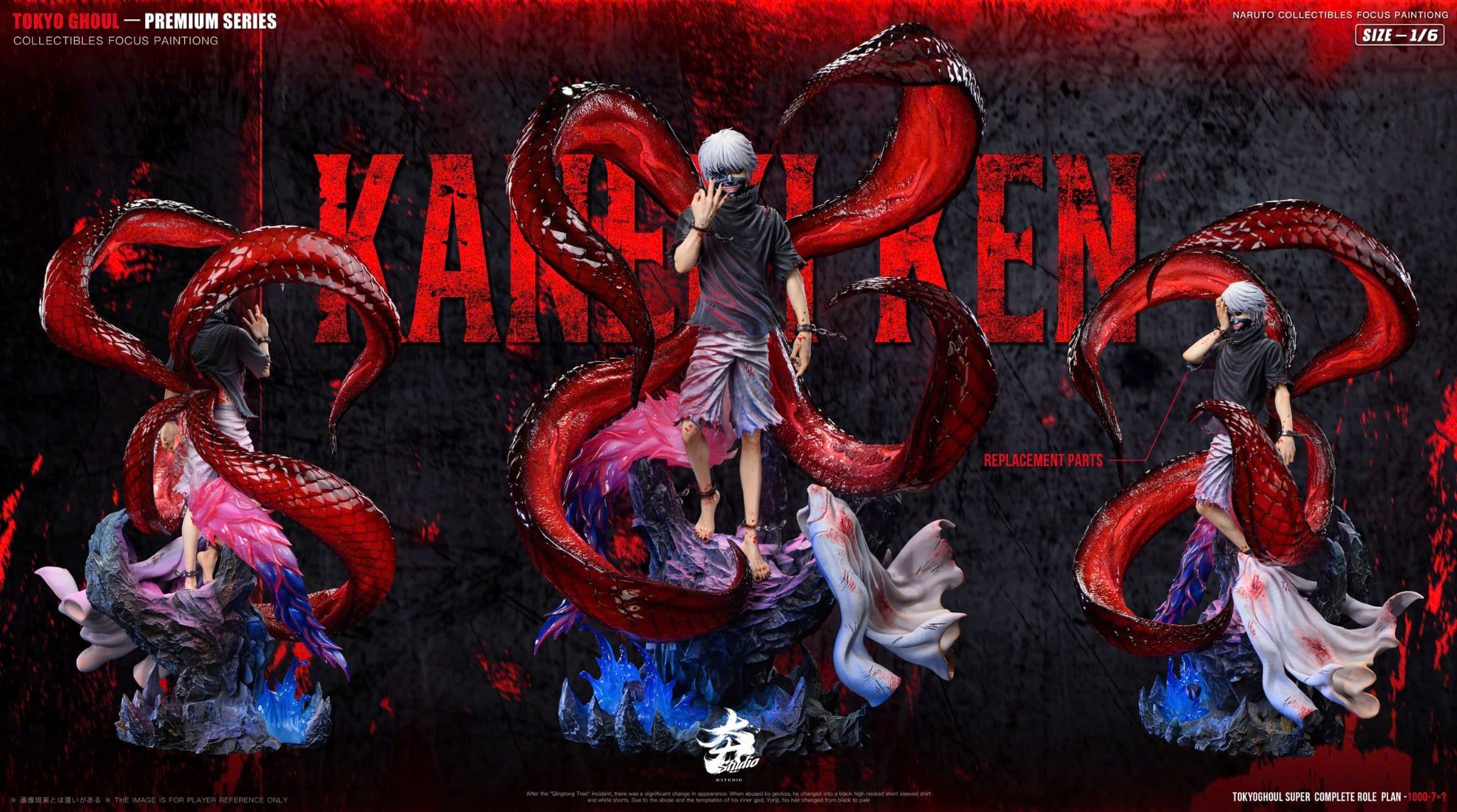  Kaneki Ken- Tokyo Ghoul - Hang Studio 