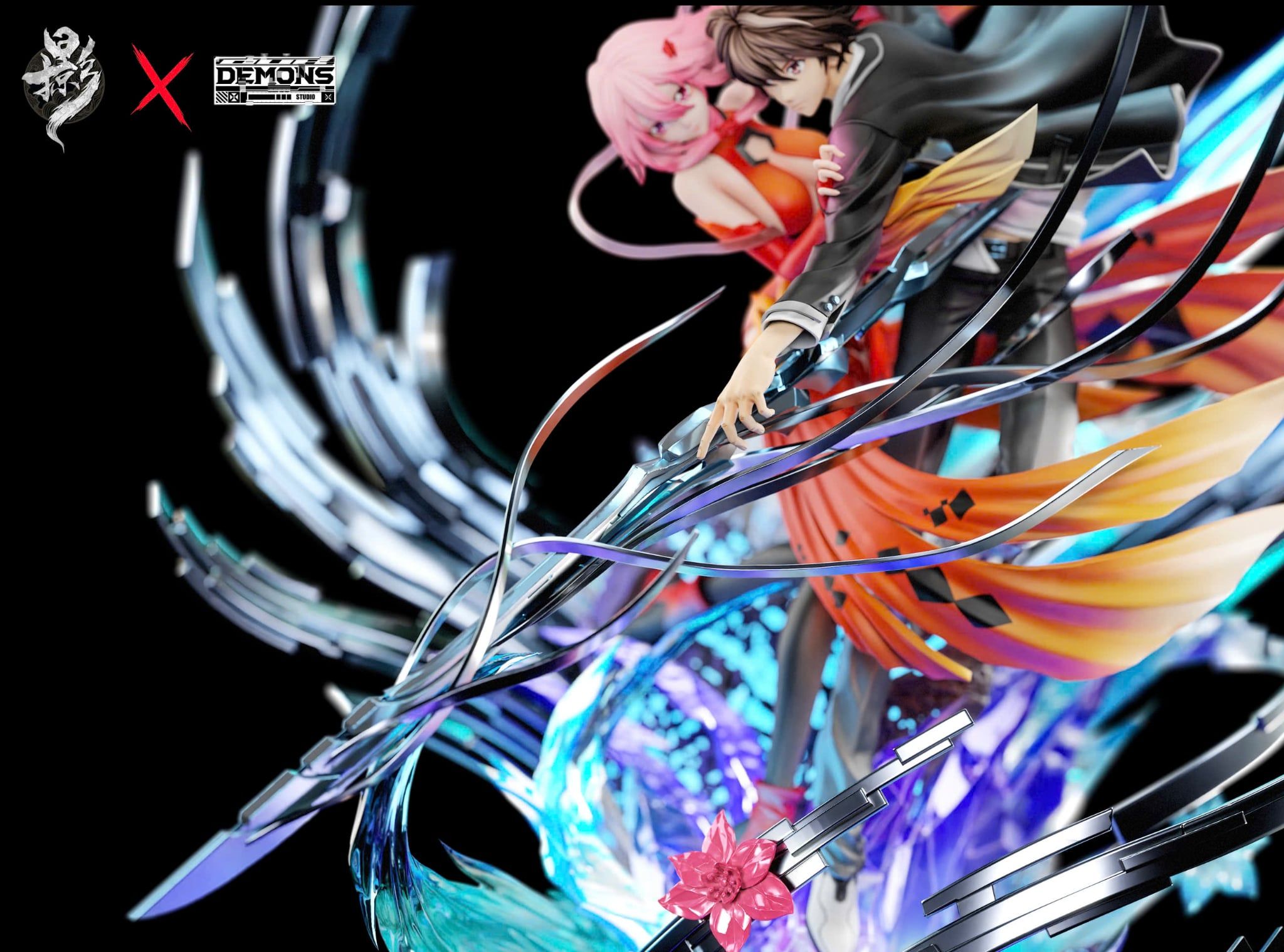  Inori Yuzuriha & Shu Ouma - Guilty Crown - Lue Ying Studio X Demon Studio 