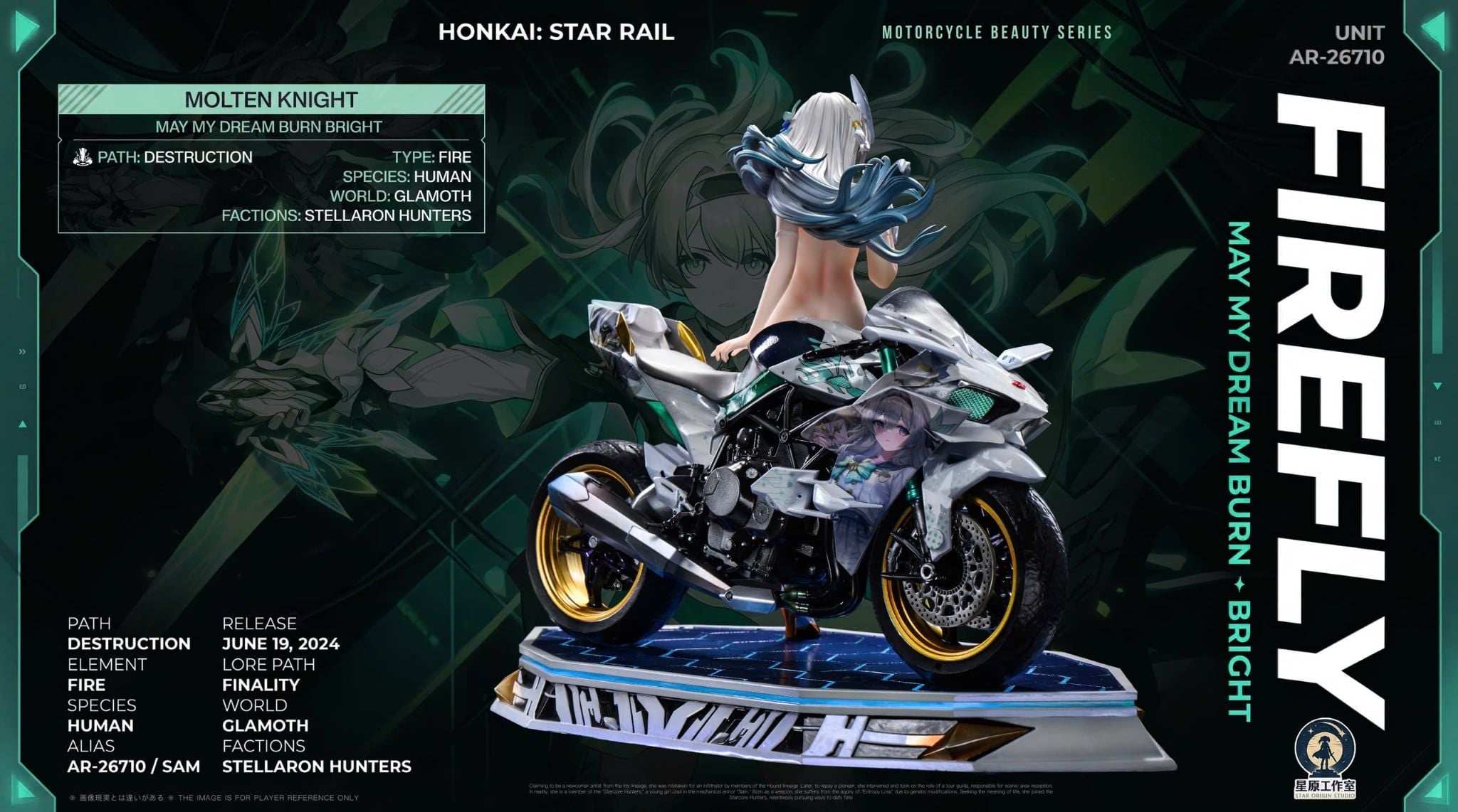  Firefly - Honkai Star Rail - Star Origin Studio 
