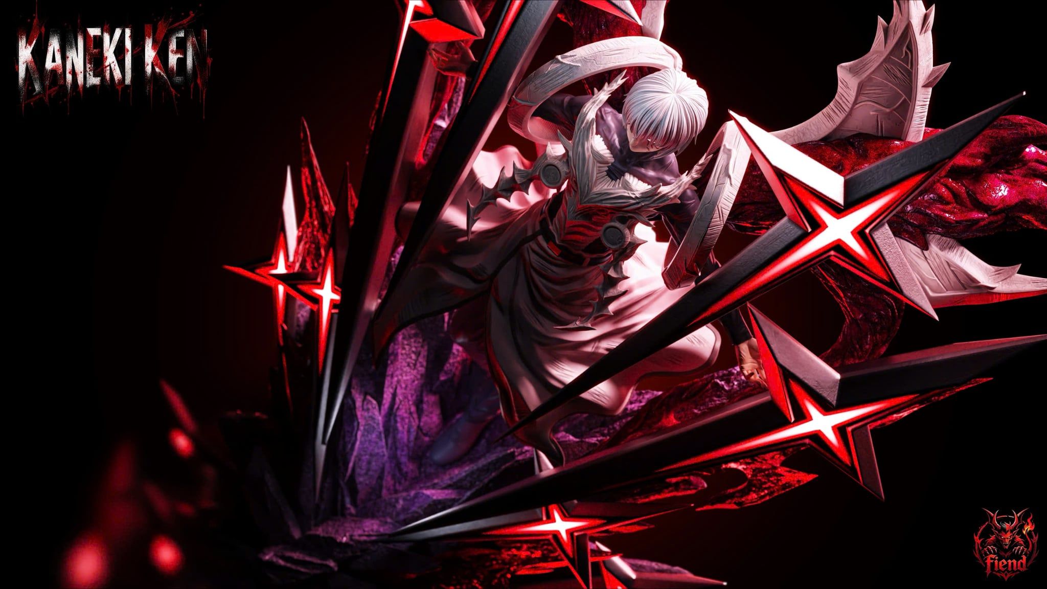  Ken Kaneki - Tokyo Ghoul - Fiend Studio 