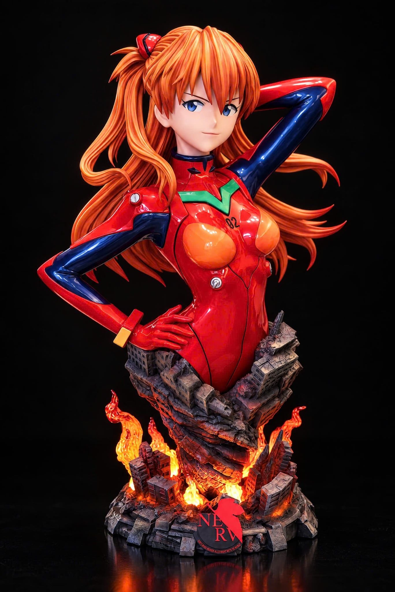  Asuka Langley Sohryu Bust - Neon Genesis Evangelion - Shadow Moon Studio 