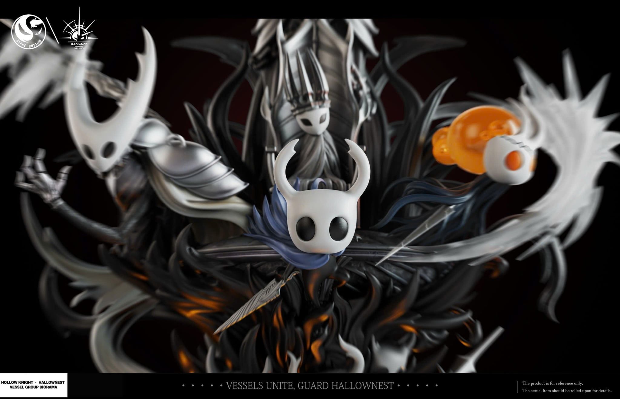  Void Vessel Family - Hollow Knight - Stone Custom Studio x Radiance Studio 