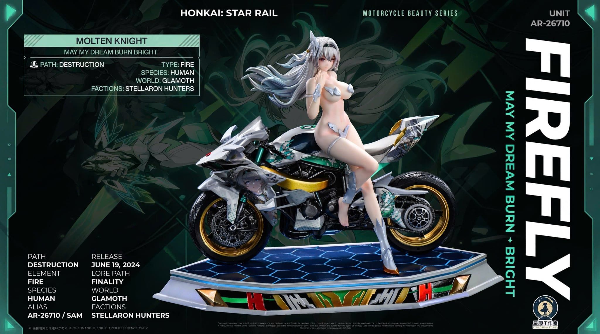  Firefly - Honkai Star Rail - Star Origin Studio 