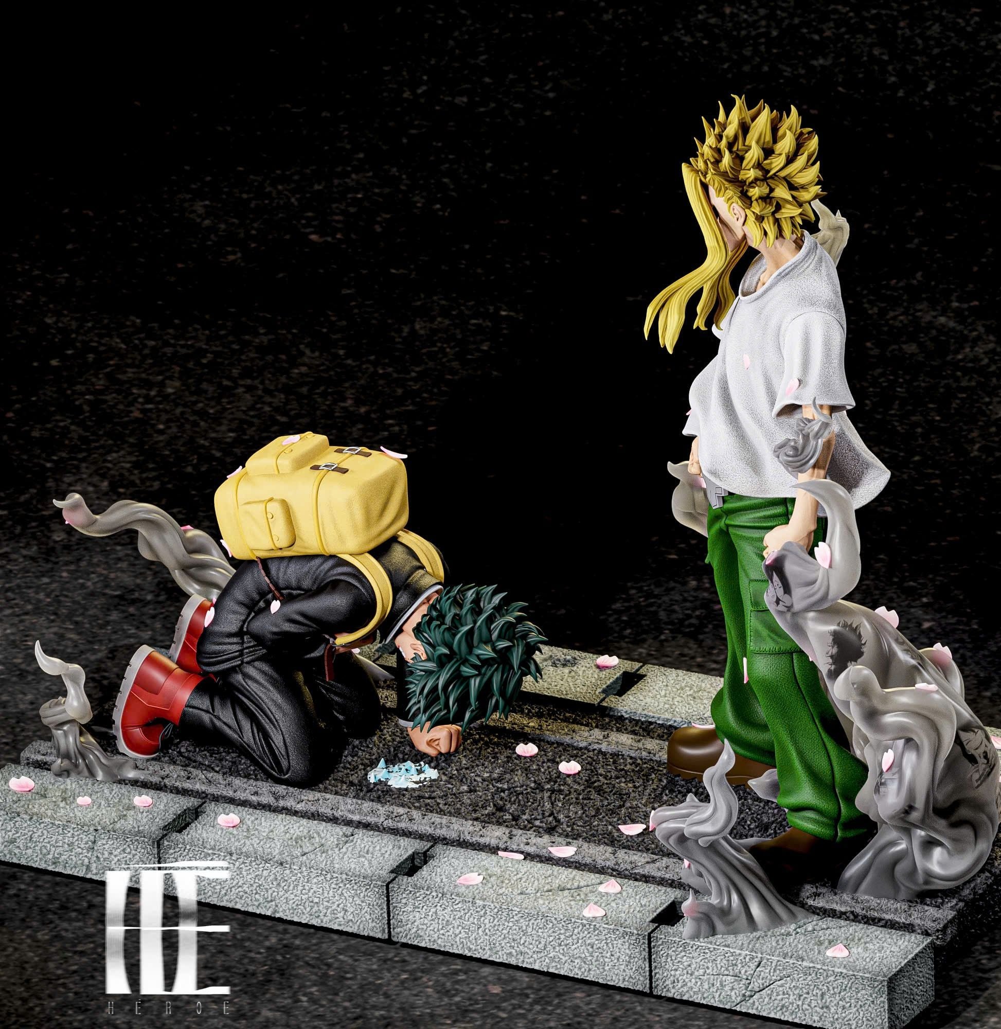  All Might & Deku - My hero academia - Heroe Collectibles Studio 