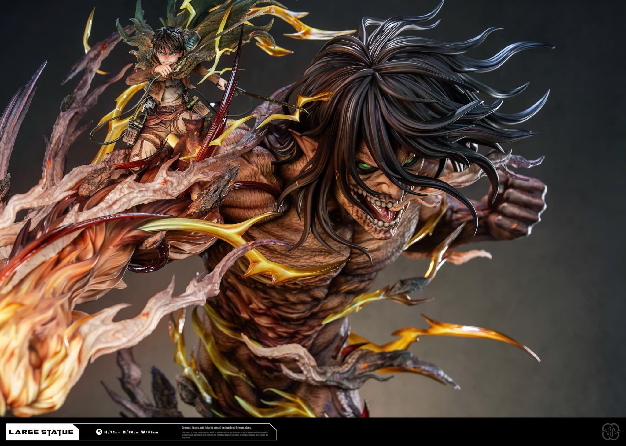  Eren & Annie & Female Titan - Attack on Titan - Hertz Studio 