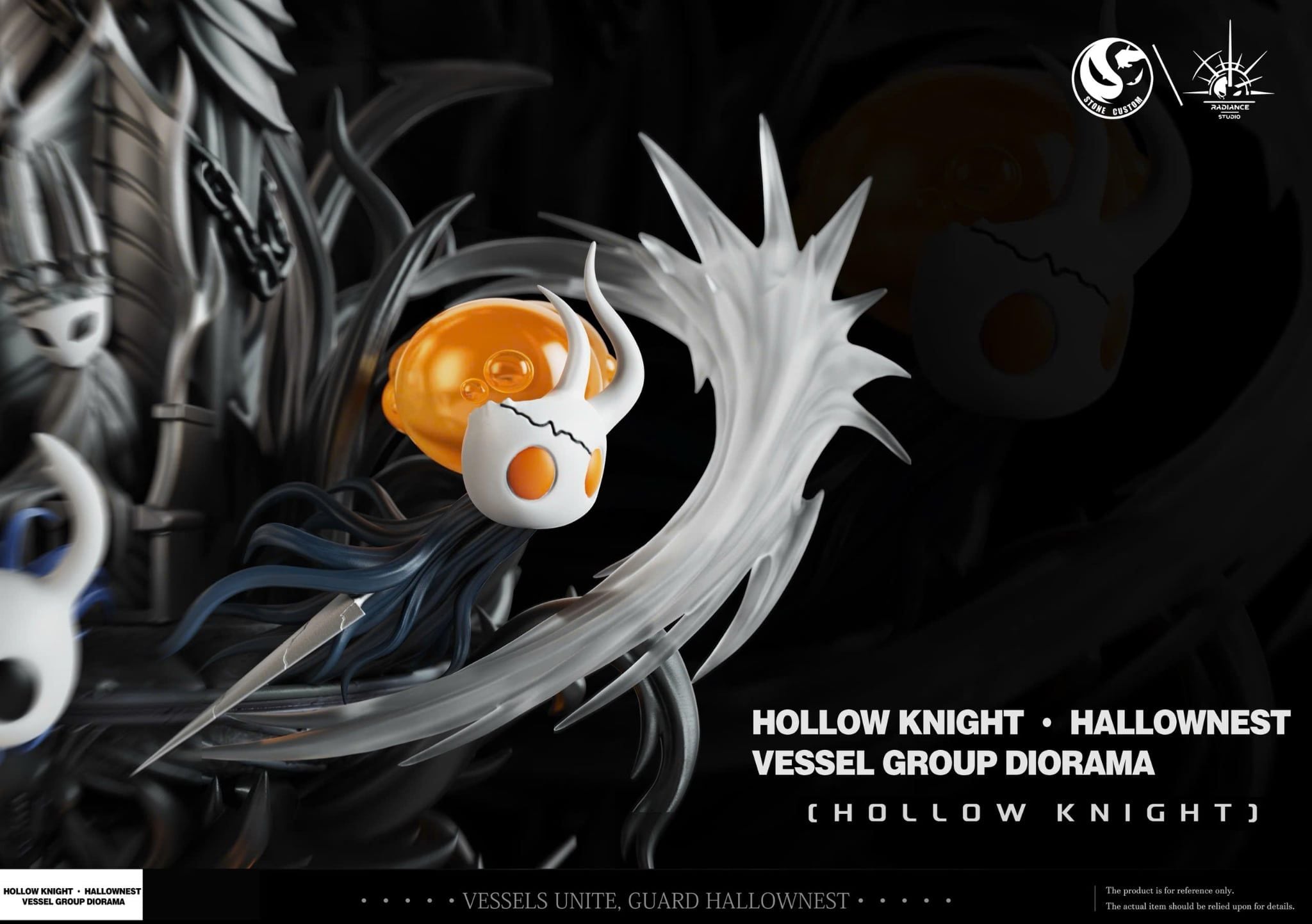  Void Vessel Family - Hollow Knight - Stone Custom Studio x Radiance Studio 