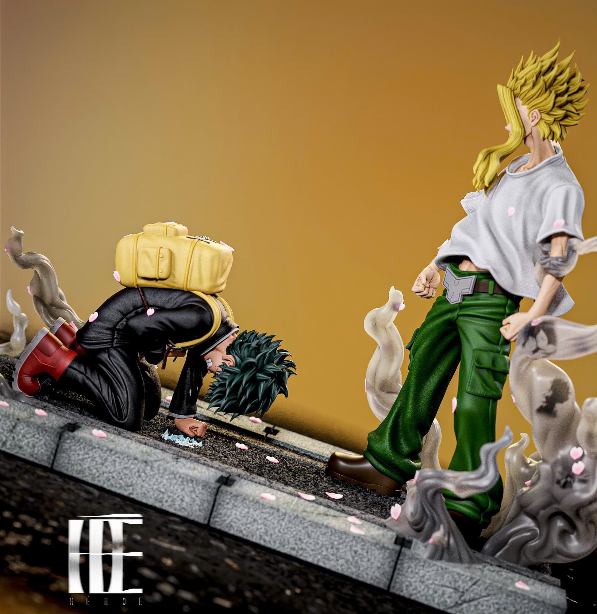  All Might & Deku - My hero academia - Heroe Collectibles Studio 