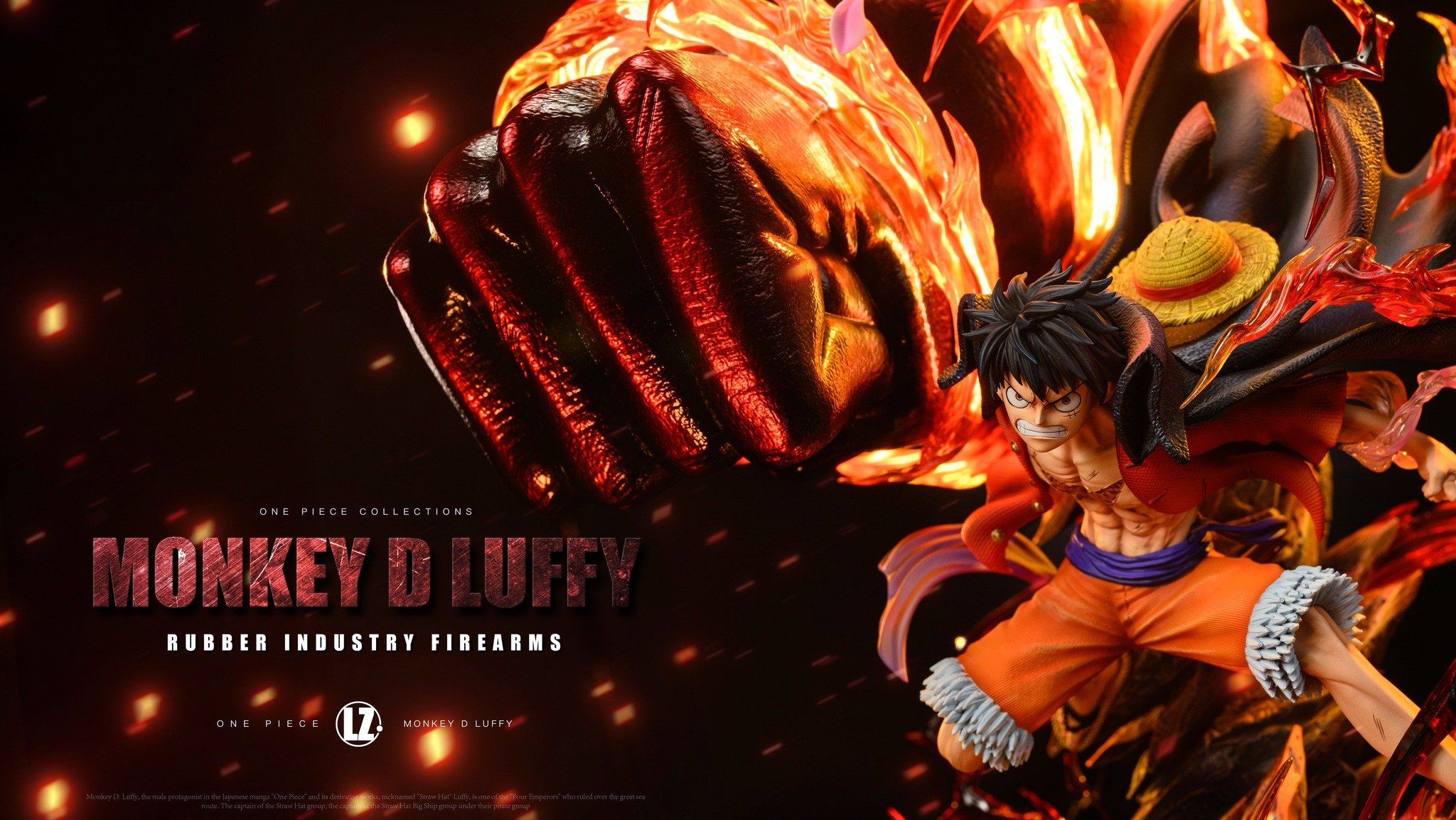  Luffy Red Roc - One Piece - LZ Studio 