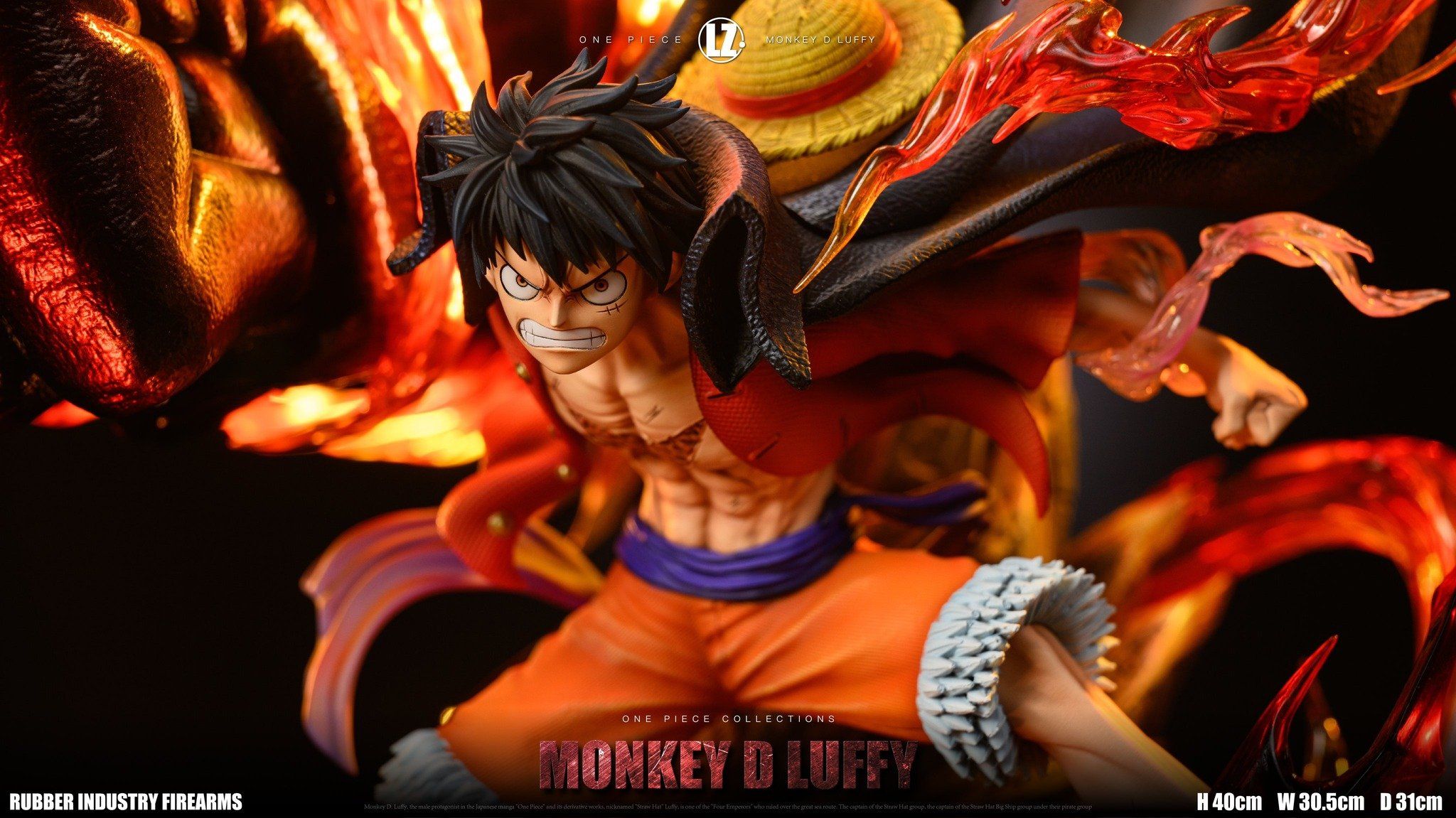  Luffy Red Roc - One Piece - LZ Studio 