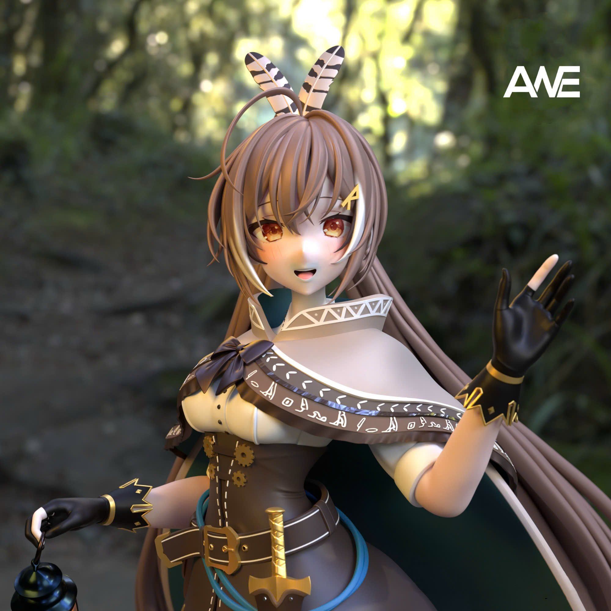  Nanashi Mumei - Vtuber - ANE Studio 