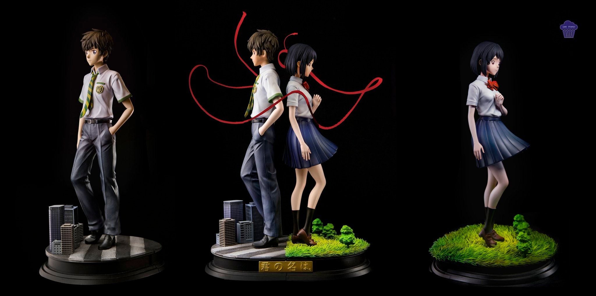  Mitsuha & Taki - Your Name - Cake Studio 