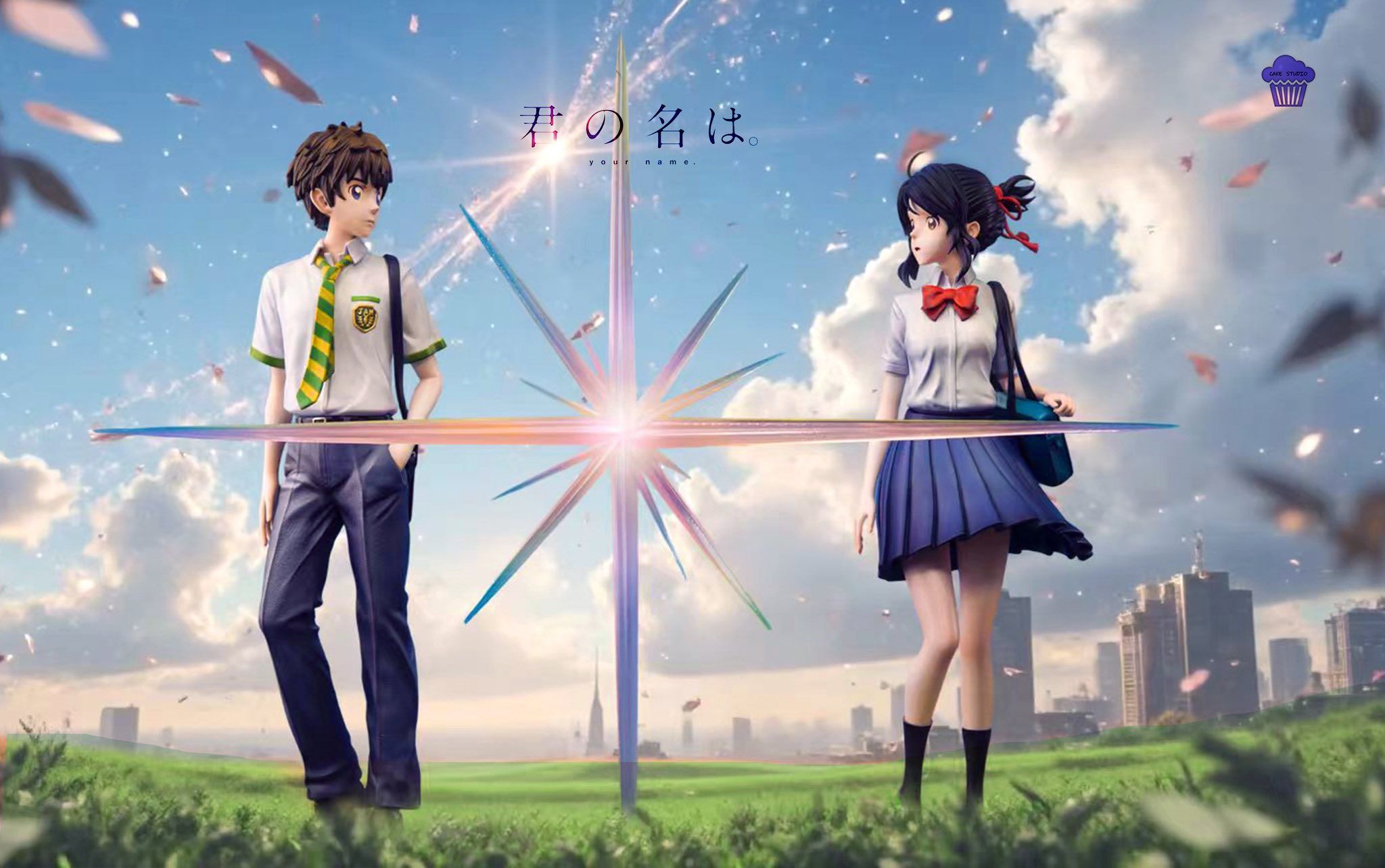  Mitsuha & Taki - Your Name - Cake Studio 