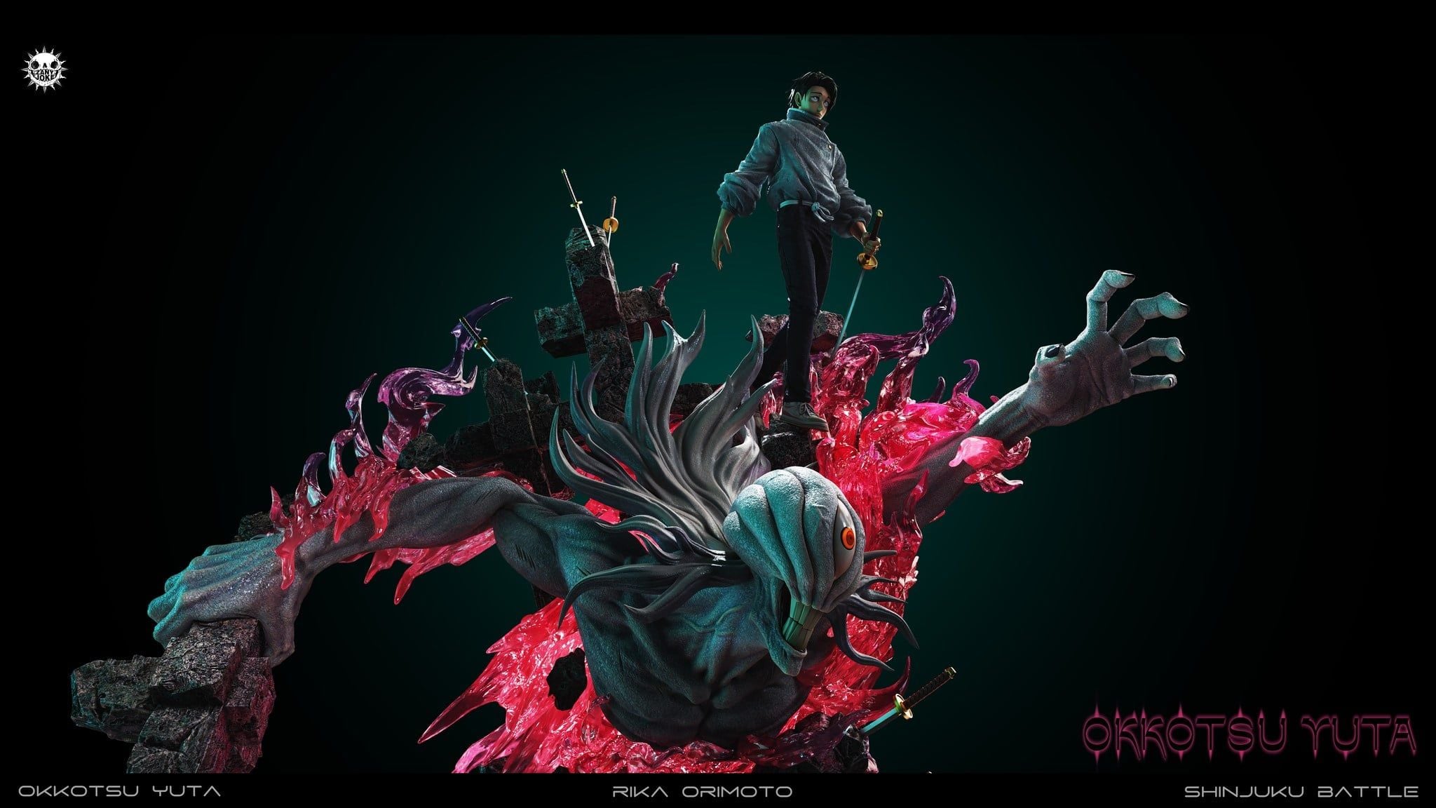  Yuta & Rika - Jujutsu Kaisen - Zanyjoke Studio 