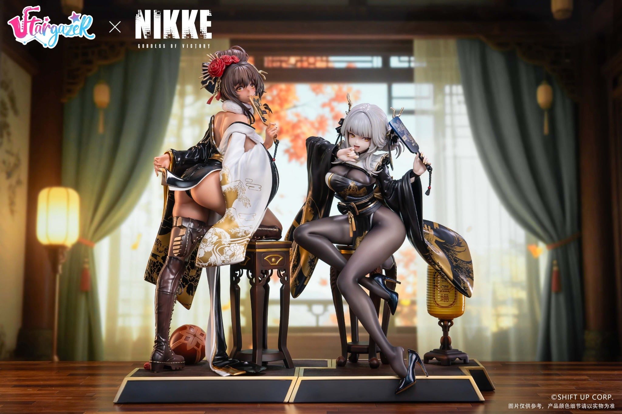  Blanc White Rabbit & Noir Black Rabbit - Goddess of Victory: Nikke - Stargazer Studio ( licensed ) 