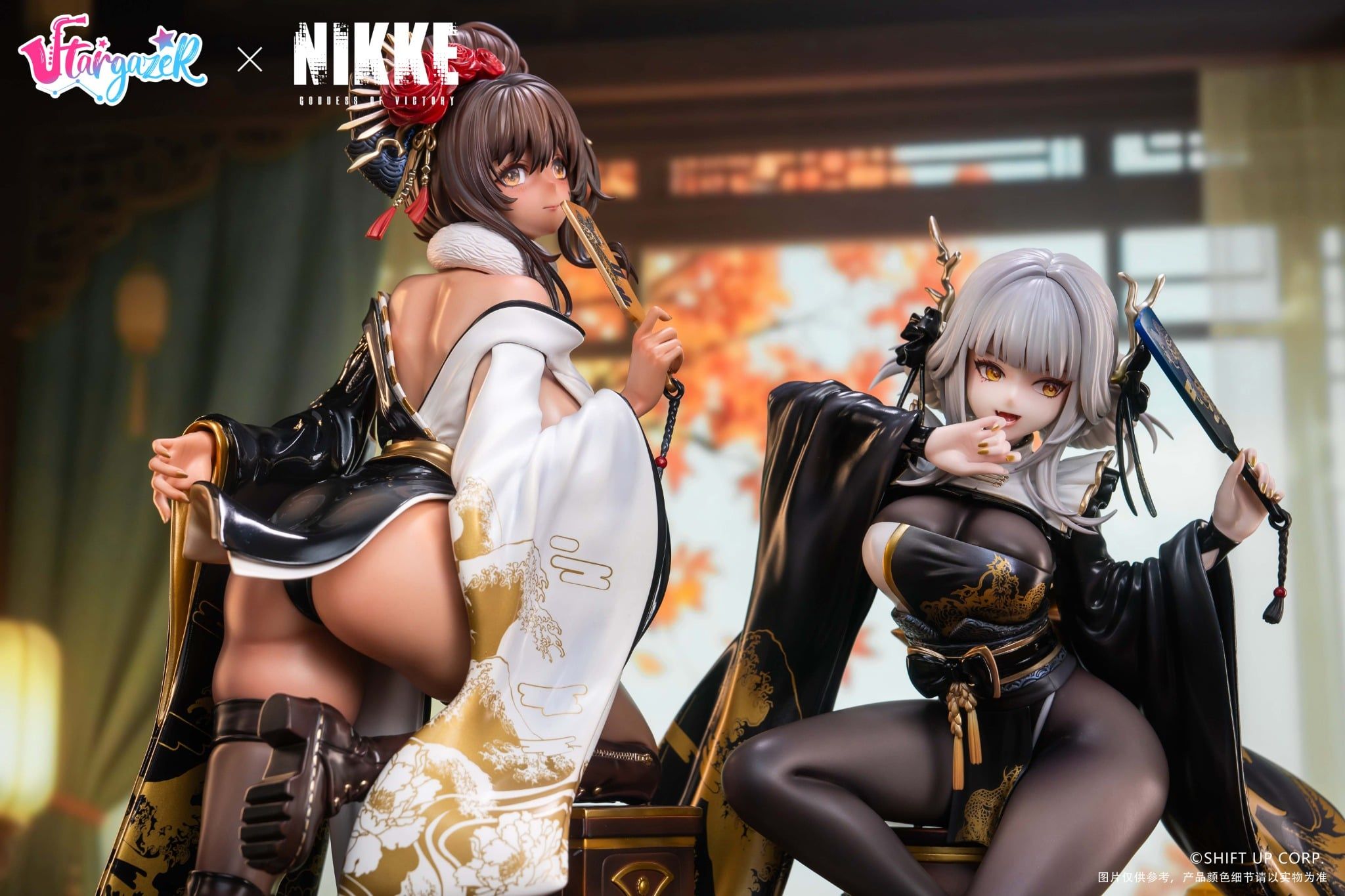  Blanc White Rabbit & Noir Black Rabbit - Goddess of Victory: Nikke - Stargazer Studio ( licensed ) 