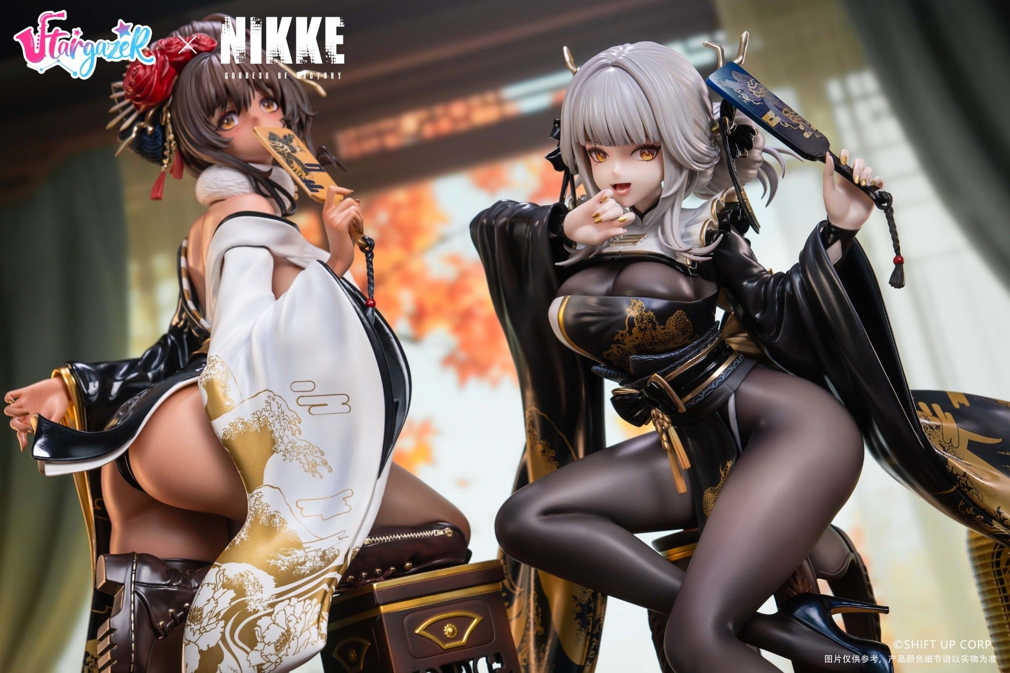  Blanc White Rabbit & Noir Black Rabbit - Goddess of Victory: Nikke - Stargazer Studio ( licensed ) 