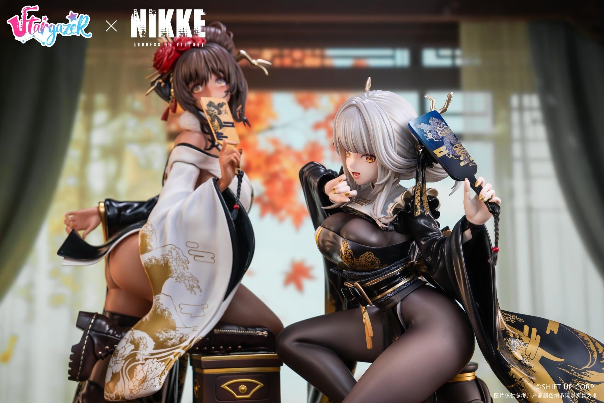  Blanc White Rabbit & Noir Black Rabbit - Goddess of Victory: Nikke - Stargazer Studio ( licensed ) 